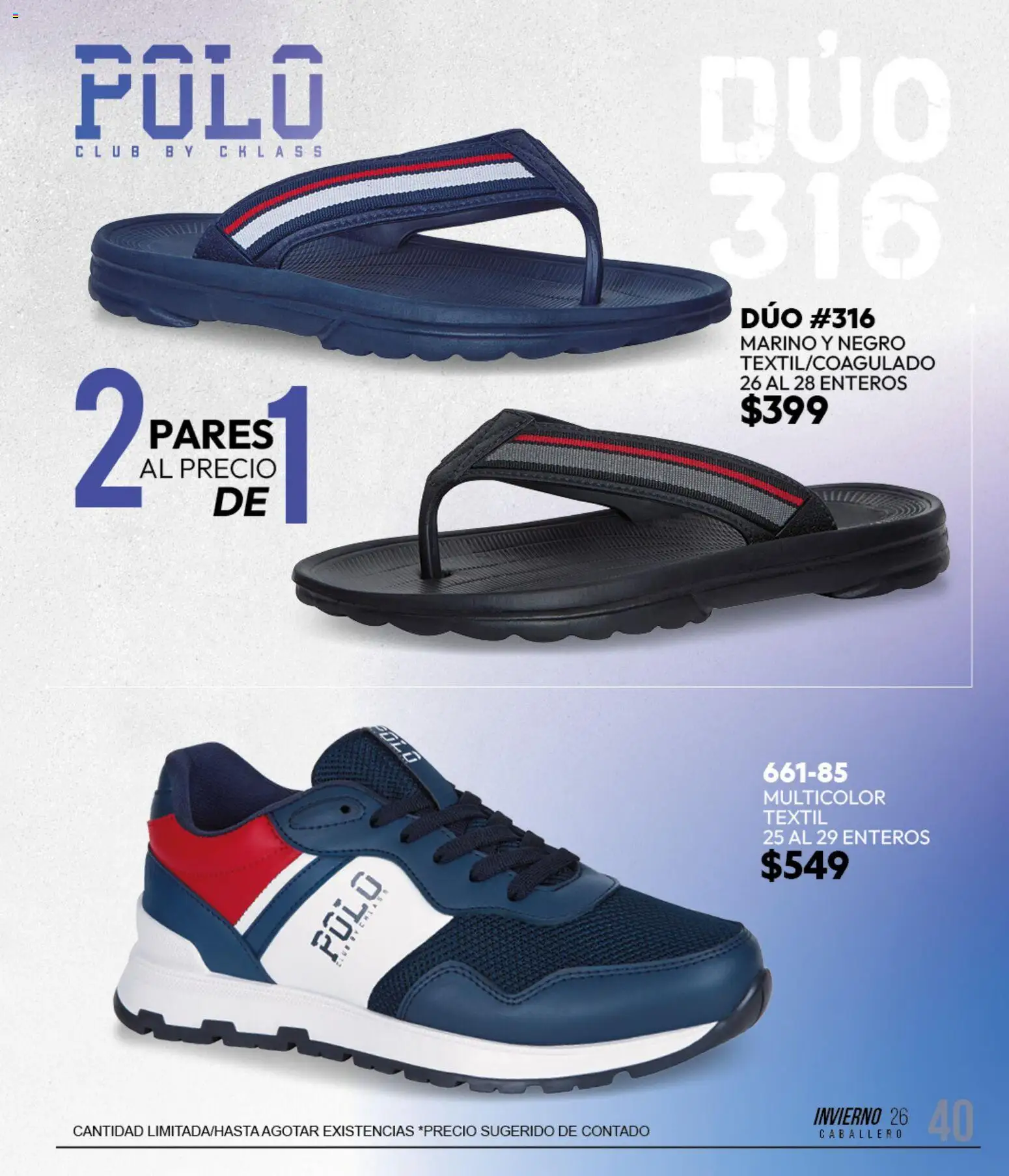 Vista previa las ofertas de la tienda Cklass - Cklass catálogo Sportbrands Dama Invierno desde el 11/09/2026 