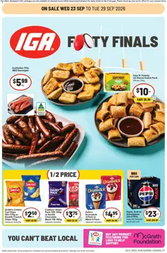 Preview of catalogue IGA catalogue Ascot from shop IGA valid 23/09/2026