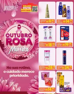 Pré-Visualização do folheto "Super Muffato ofertas Outubro Rosa" da loja Super Muffato válido a partir de 01/10/2026