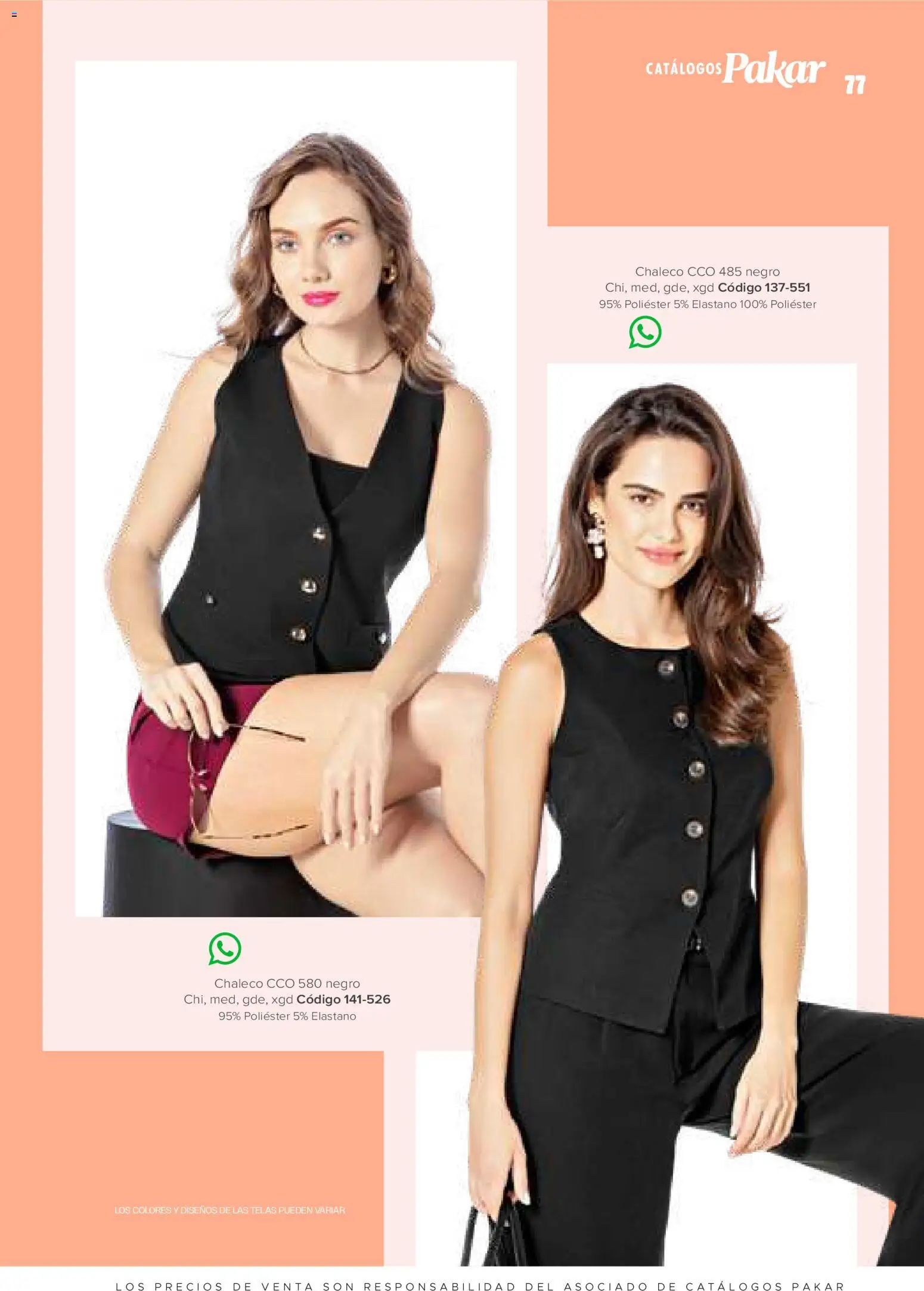Vista previa las ofertas de la tienda SC Pakar - Catálogo Ropa desde el 30/01/2026 