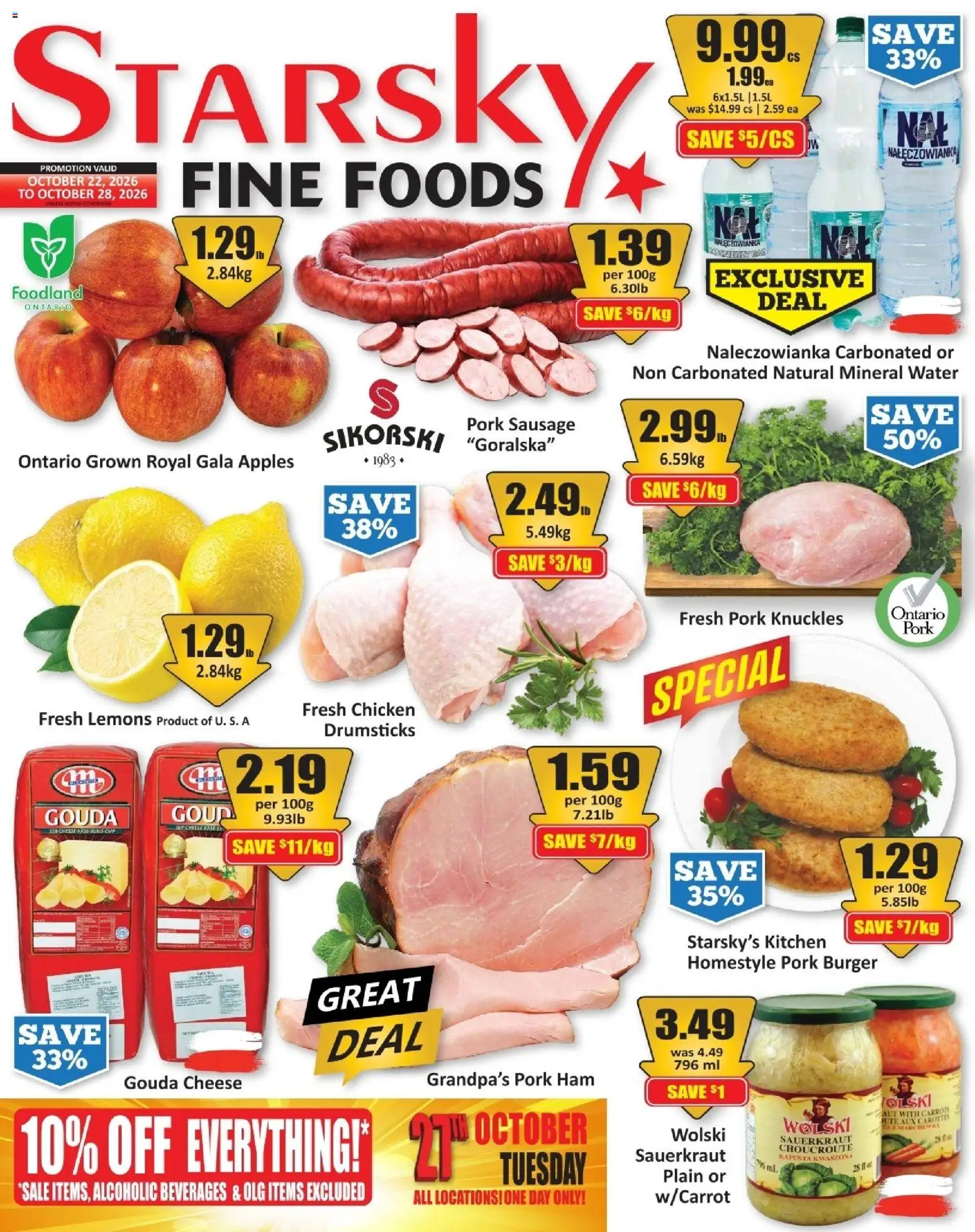 Preview of leaflet Starsky weekly flyer / circulaire from shop Starsky is valid from Oct 22, 2026