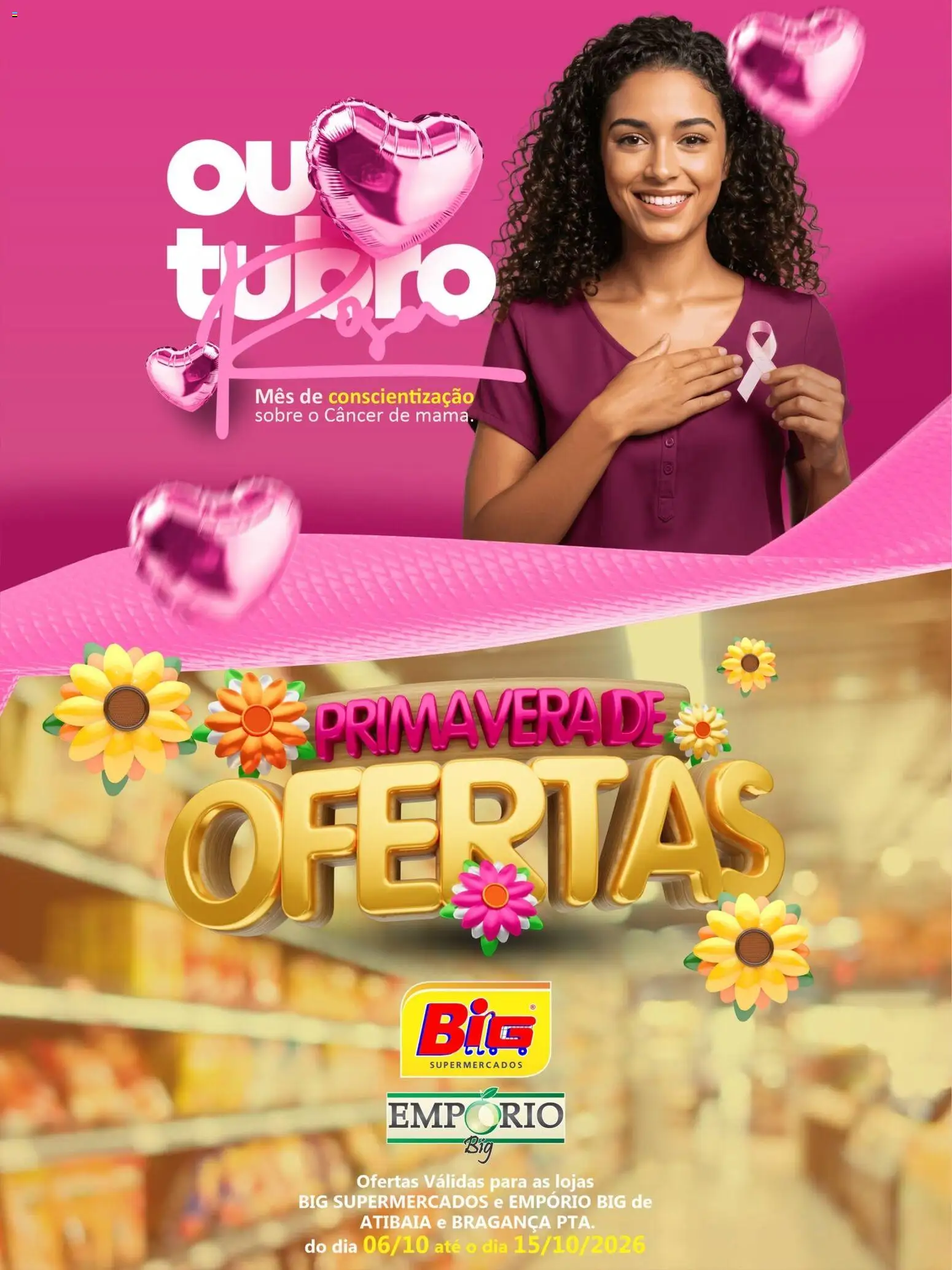 Pré-Visualização do folheto "Big Supermercados - Ofertas da semana" da loja Big Supermercados válido a partir de 06/10/2026