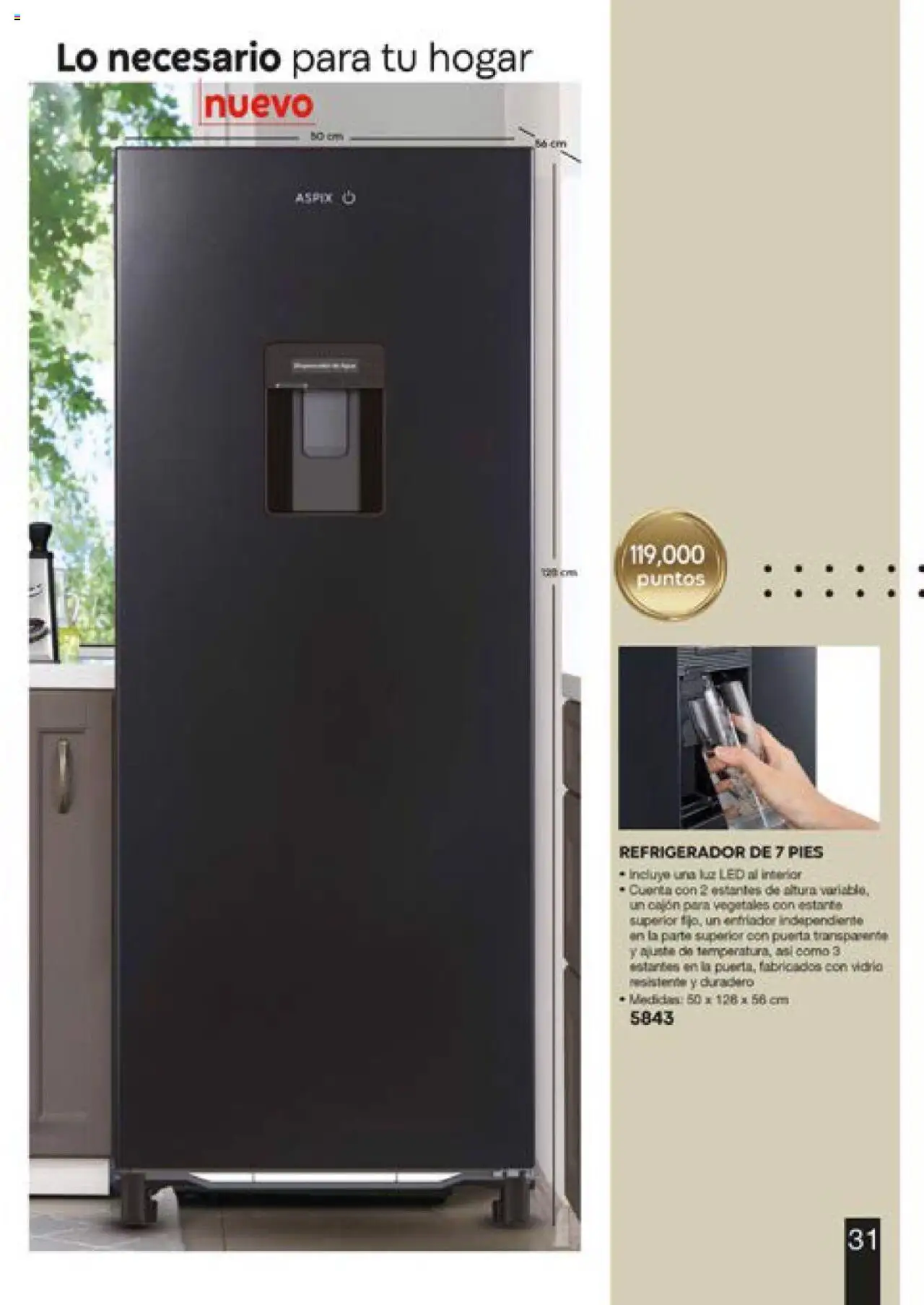 Vista previa las ofertas de la tienda Fuller - Catálogo Puntos desde el 13/06/2025 - Refrigerador, Estante, Estantes, Luz LED