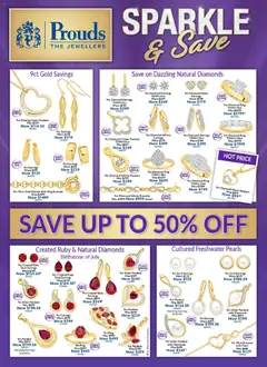 Preview of catalogue Prouds The Jewellers catalogue from shop Prouds The Jewellers valid 29/06/2026