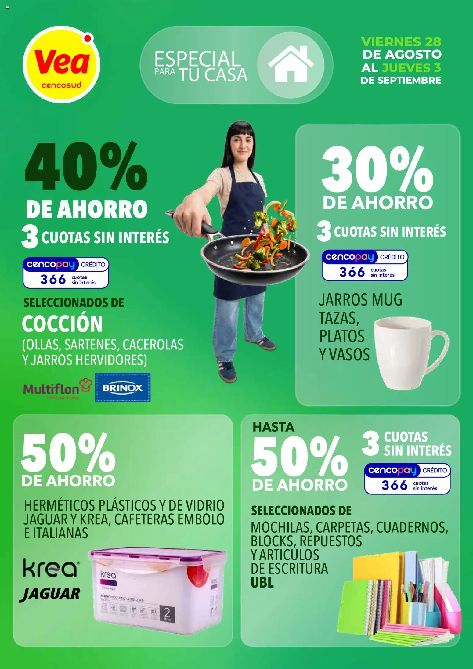 Vista previa del folleto de la tienda Vea válido desde el 28/08/2026 