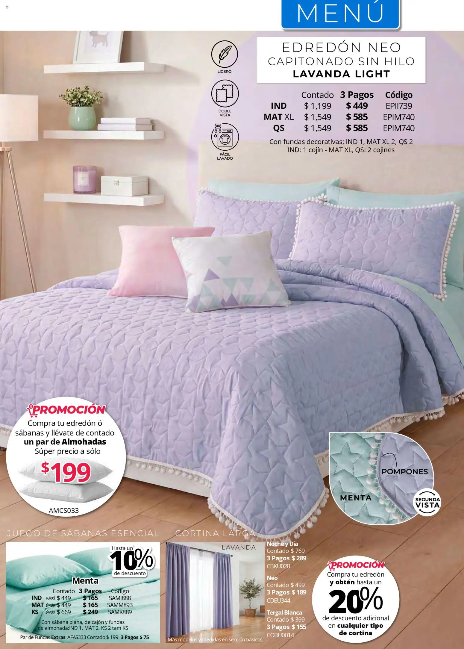 Vista previa las ofertas de la tienda Colchas Concord - Colchas Concord catálogo desde el 01/05/2026 
