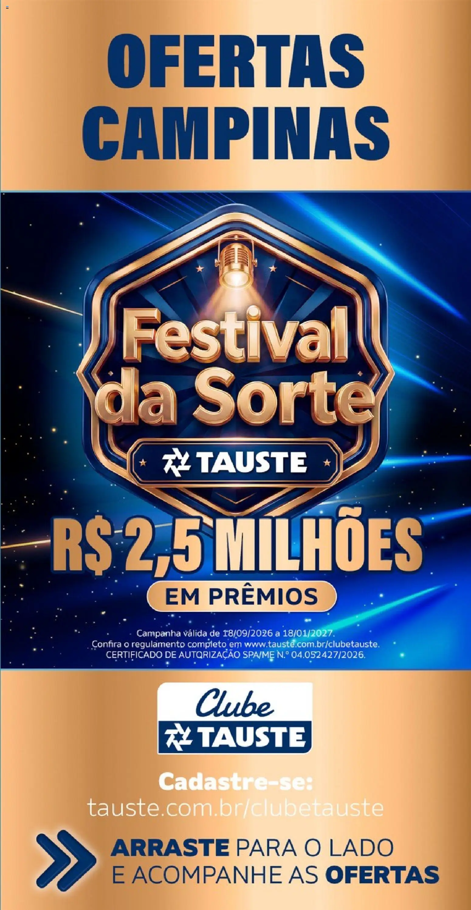 Pré-Visualização do folheto "Tauste - Ofertas da semana" da loja Tauste válido a partir de 29/09/2026