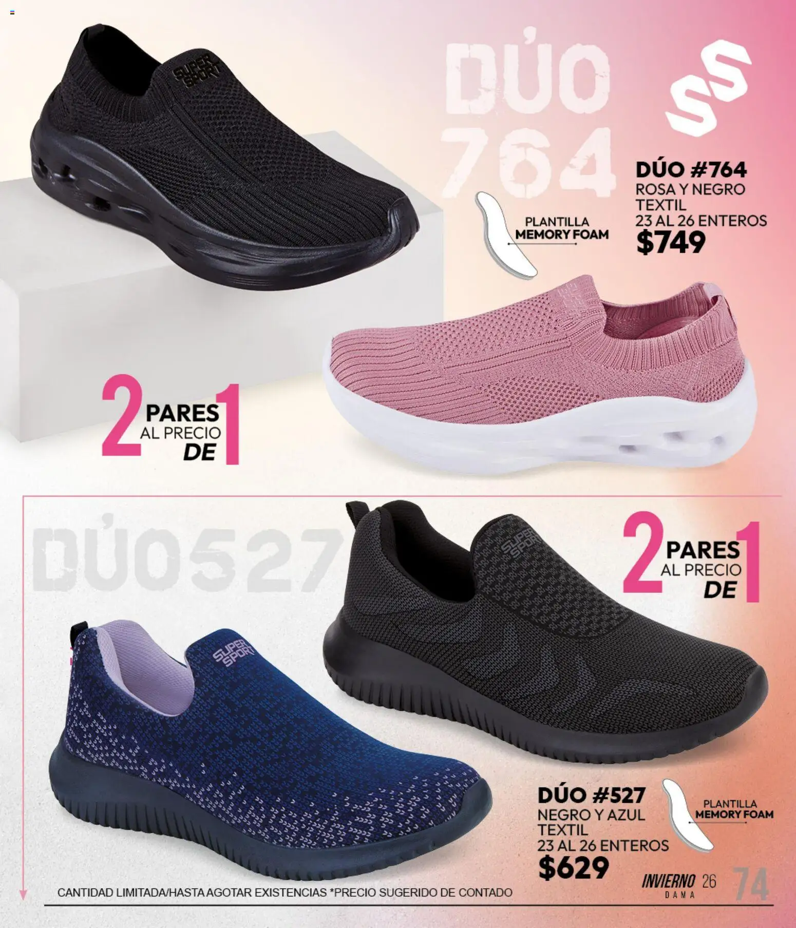 Vista previa las ofertas de la tienda Cklass - Cklass catálogo Sportbrands Dama Invierno desde el 11/09/2026 