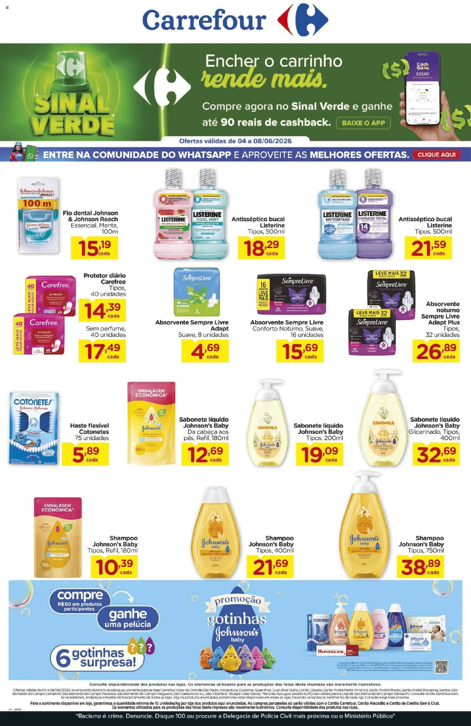 Pré-Visualização do folheto "Carrefour ofertas FDS" da loja Carrefour válido a partir de 04/06/2026