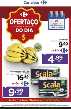 Pré-Visualização do folheto "Carrefour ofertas do Dia" da loja Carrefour válido a partir de 28/10/2026