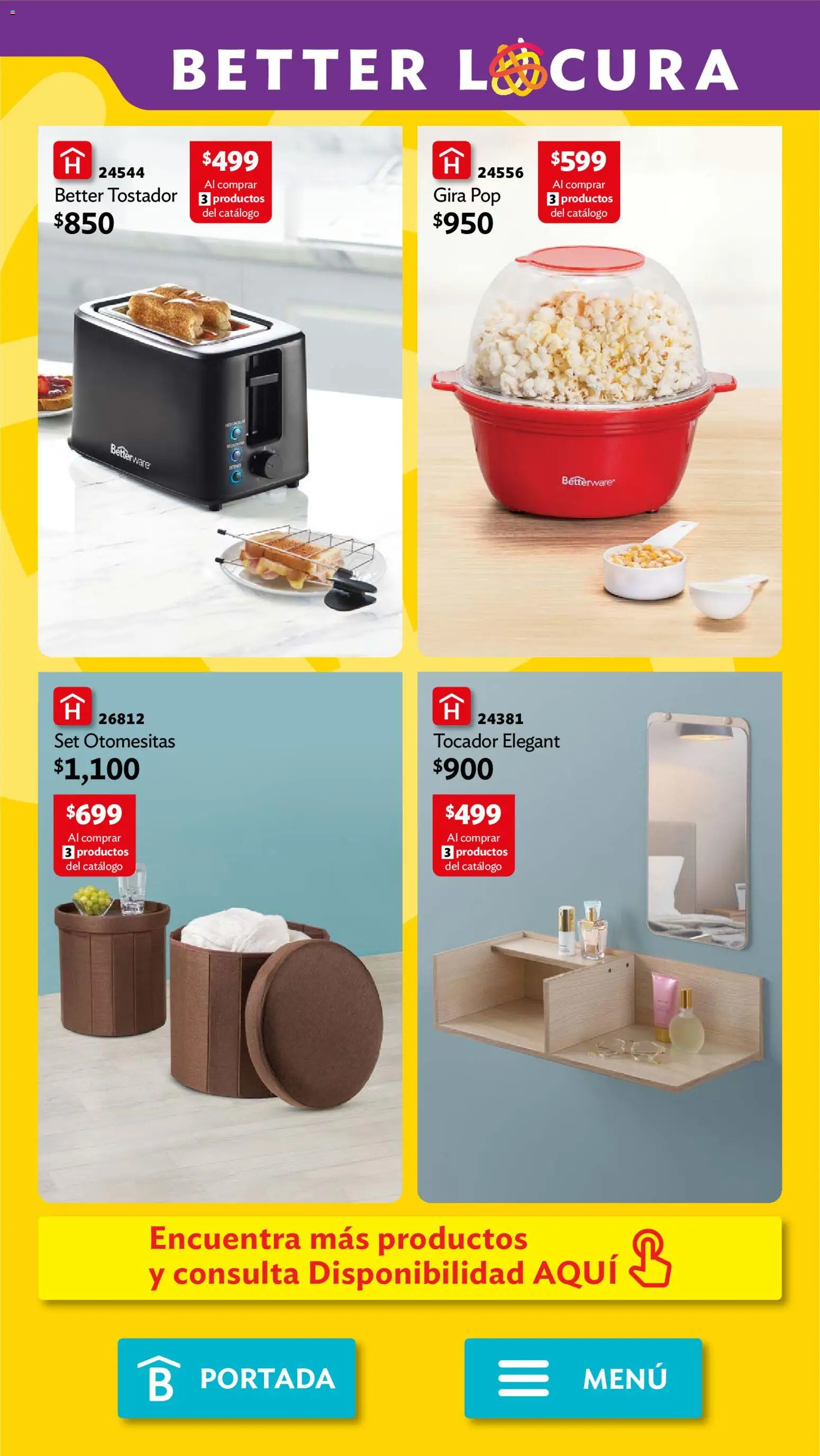 Vista previa las ofertas de la tienda Betterware - Betterware campaña 9 2026 desde el 31/08/2026 