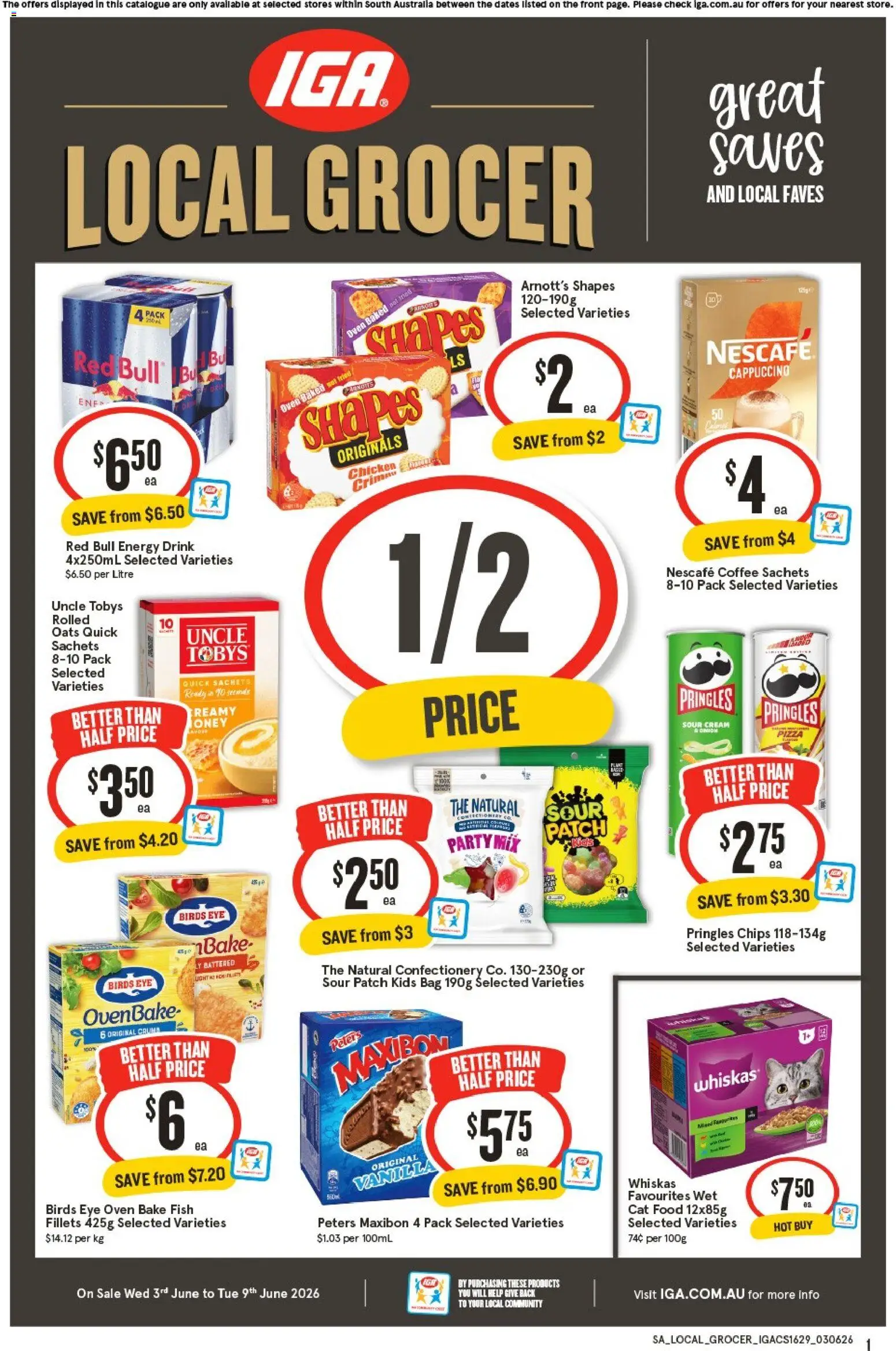 Preview of catalogue IGA Local Grocer SA from shop IGA valid 03/06/2026