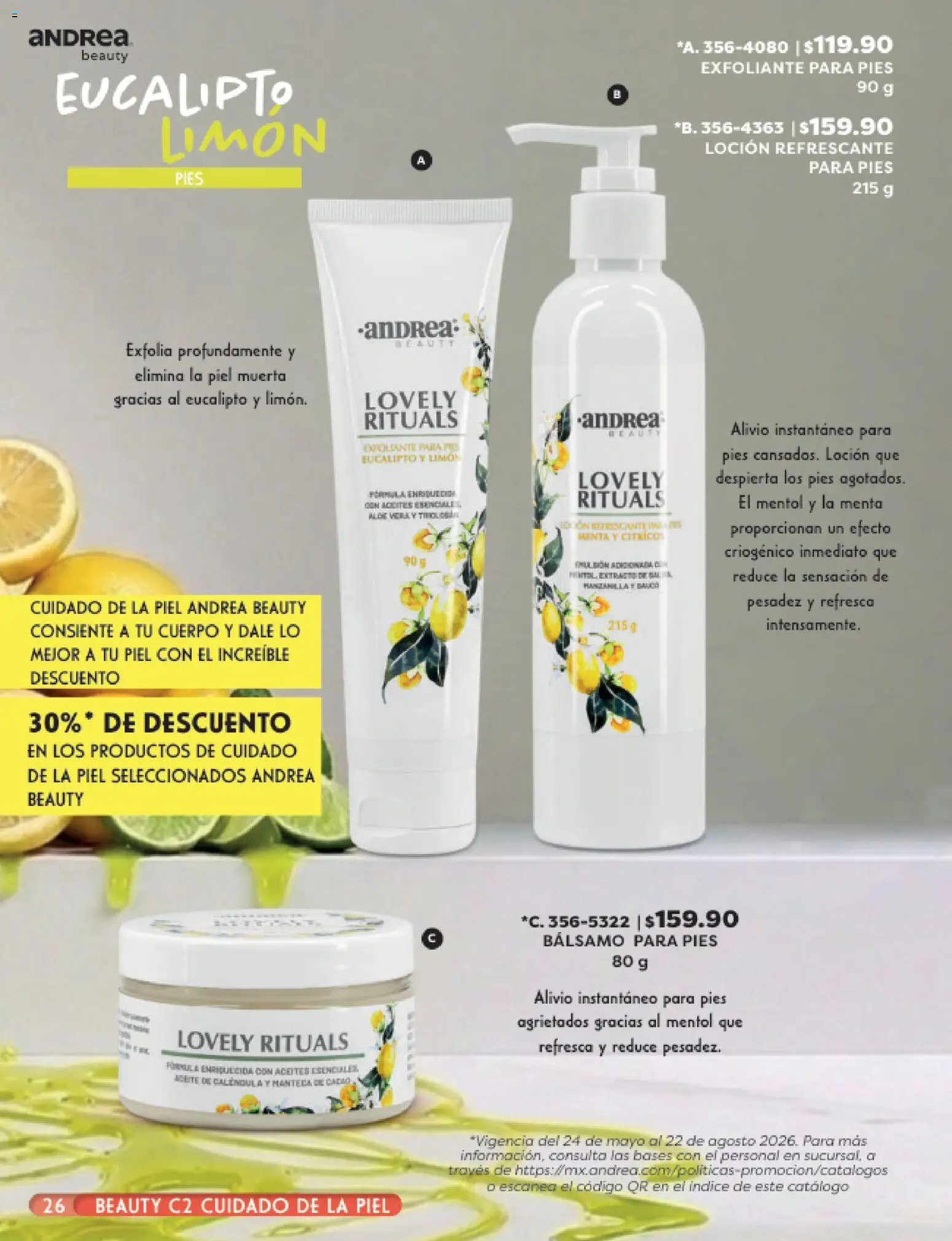 Vista previa las ofertas de la tienda Andrea - Andrea catálogo Beauty desde el 24/05/2026 