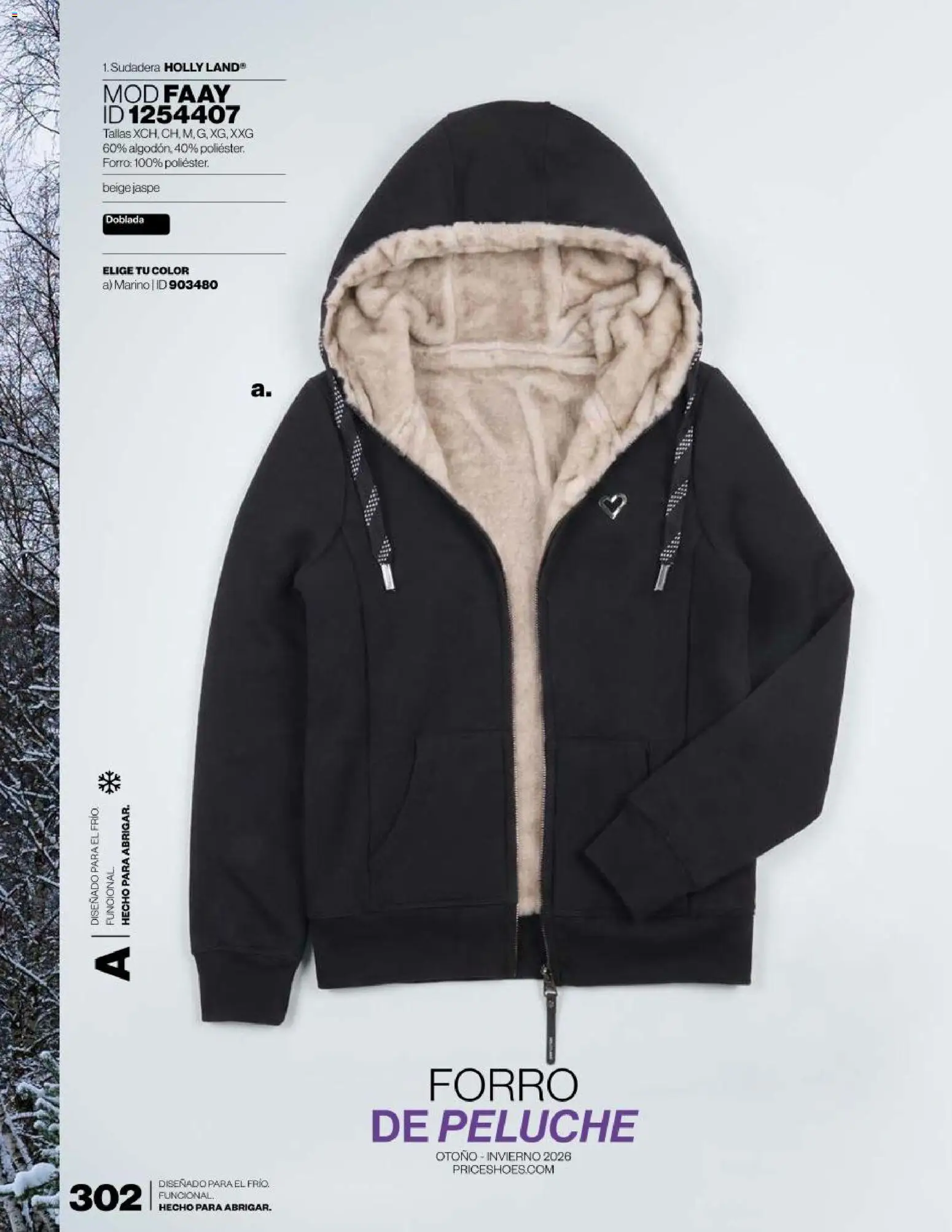 Vista previa las ofertas de la tienda Price Shoes - Price Shoes catálogo Abrigador desde el 16/09/2026 - Sudadera