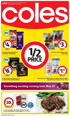 Preview of catalogue Coles catalogue from shop Coles valid 19/05/2026