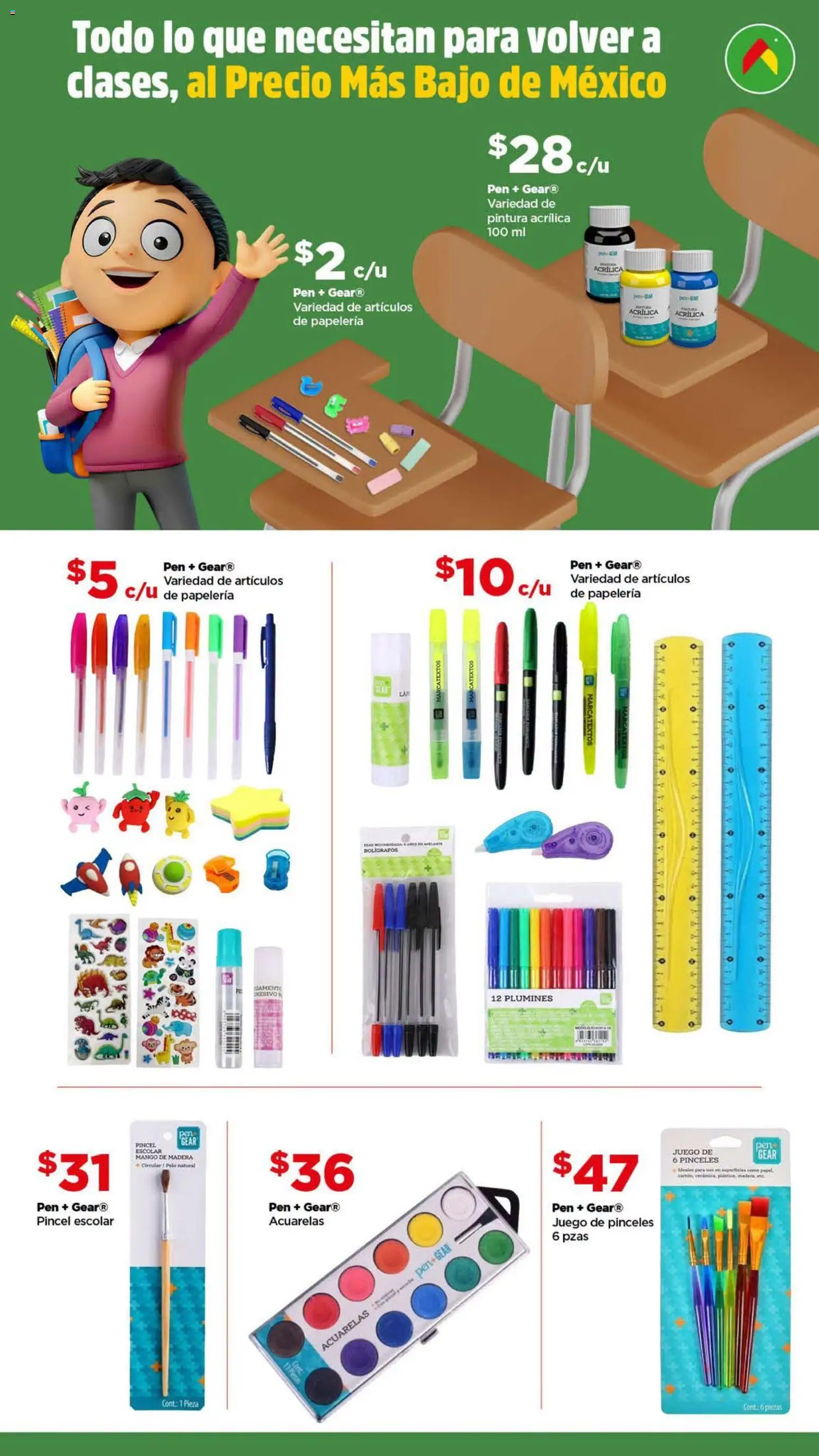 Vista previa las ofertas de la tienda Bodega Aurrerá - Bodega Aurrerá folleto Back to School desde el 10/07/2026 