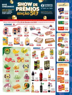 Pré-Visualização do folheto "Shibata - Ofertas da semana" da loja Shibata válido a partir de 27/10/2026