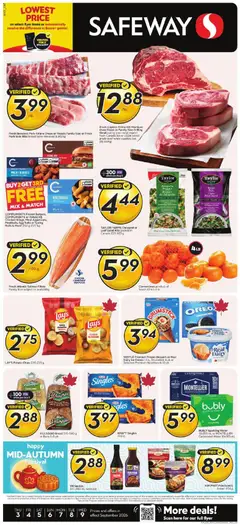 Preview of leaflet Safeway weekly flyer / circulaire from shop Safeway is valid from Sep 03, 2026