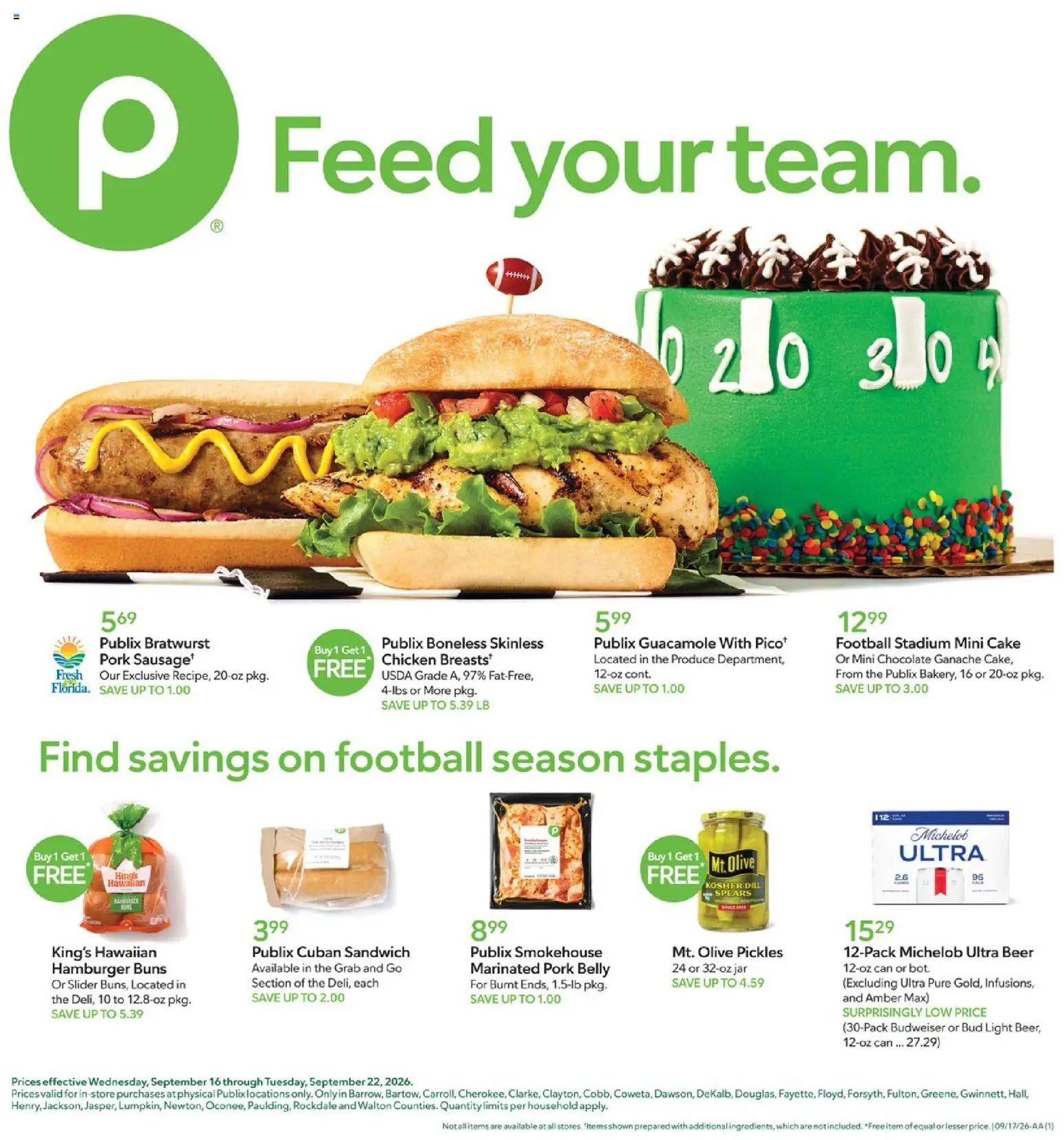 Ad Preview of Publix Publix Weekly Ad from 09/16/2026