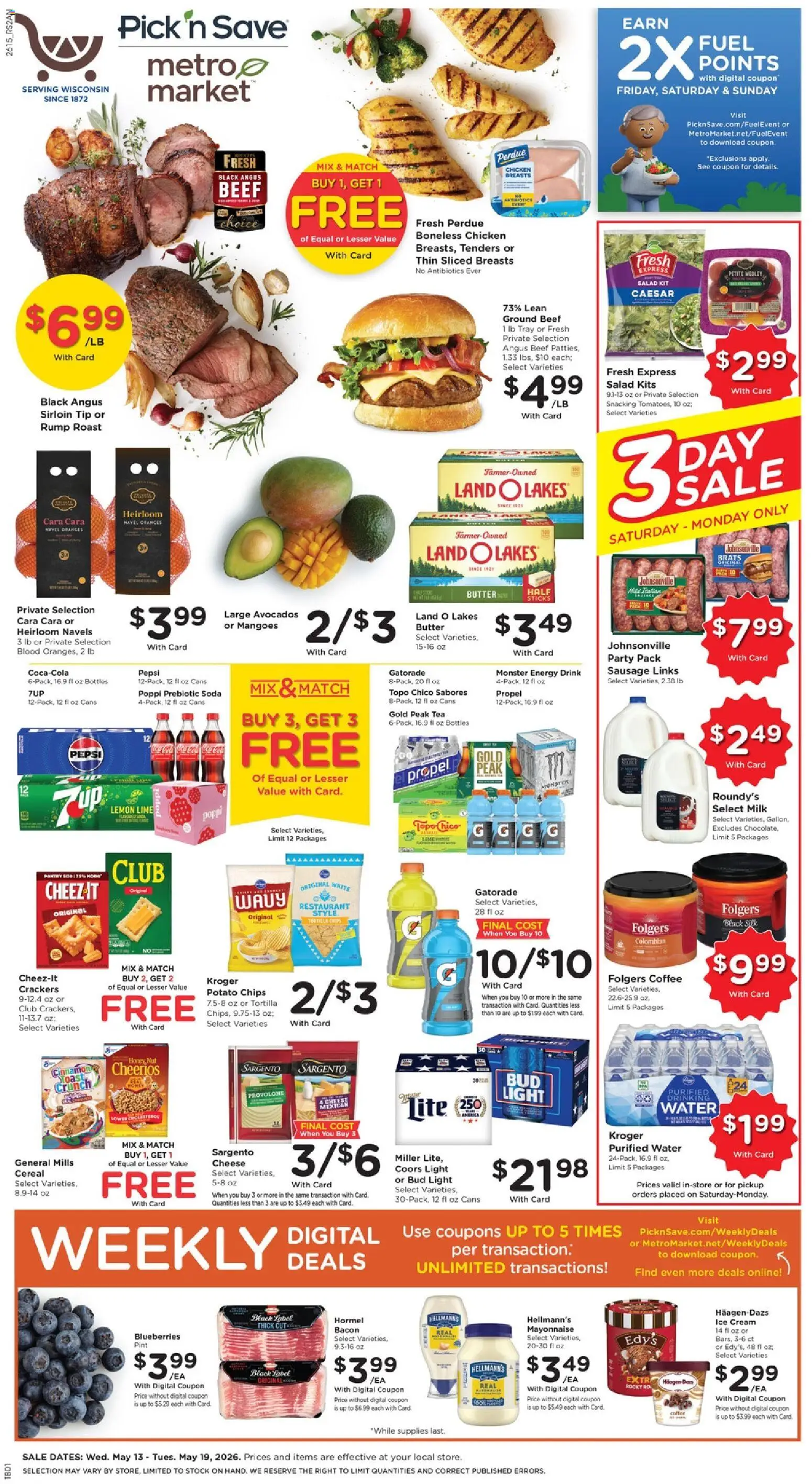 Ad Preview of Pick ‘n Save Pick ‘n Save Weekly Ad from 05/13/2026