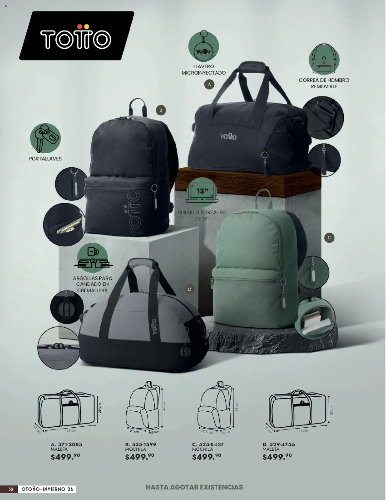 Vista previa las ofertas de la tienda Andrea - Andrea catálogo Accesorios para todos desde el 23/08/2026 
