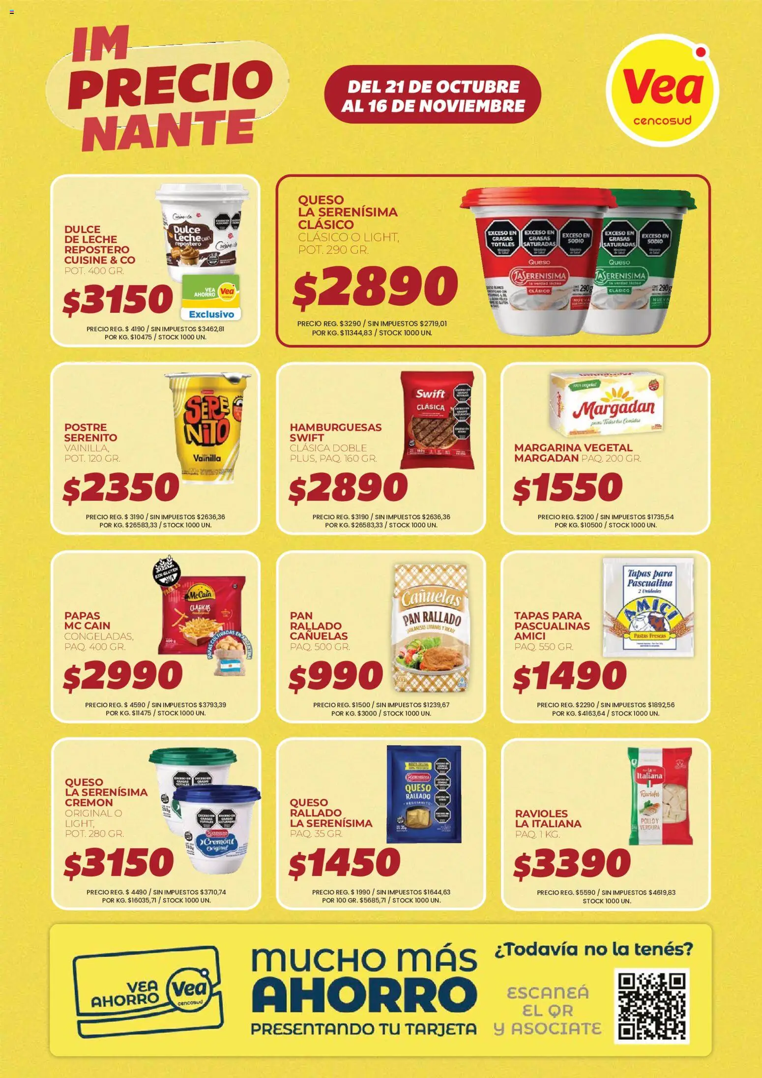 Vista previa del folleto de la tienda Vea válido desde el 21/10/2026 