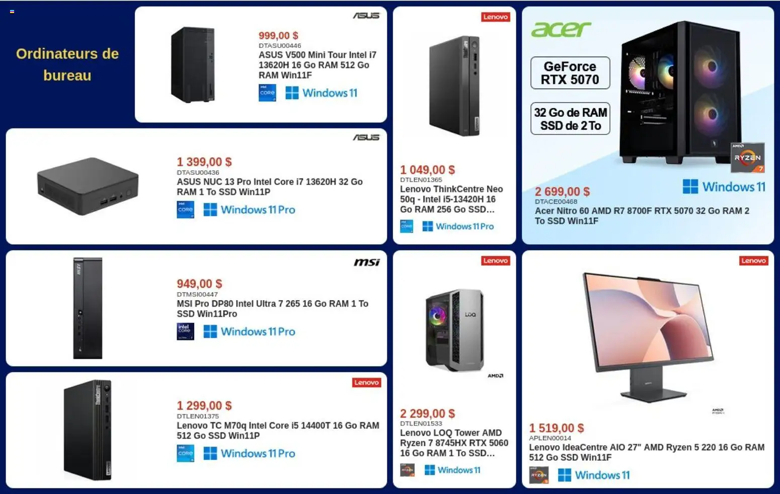 Preview of leaflet Canada Computers circulaire from shop Canada Computers is valid from Oct 09, 2026