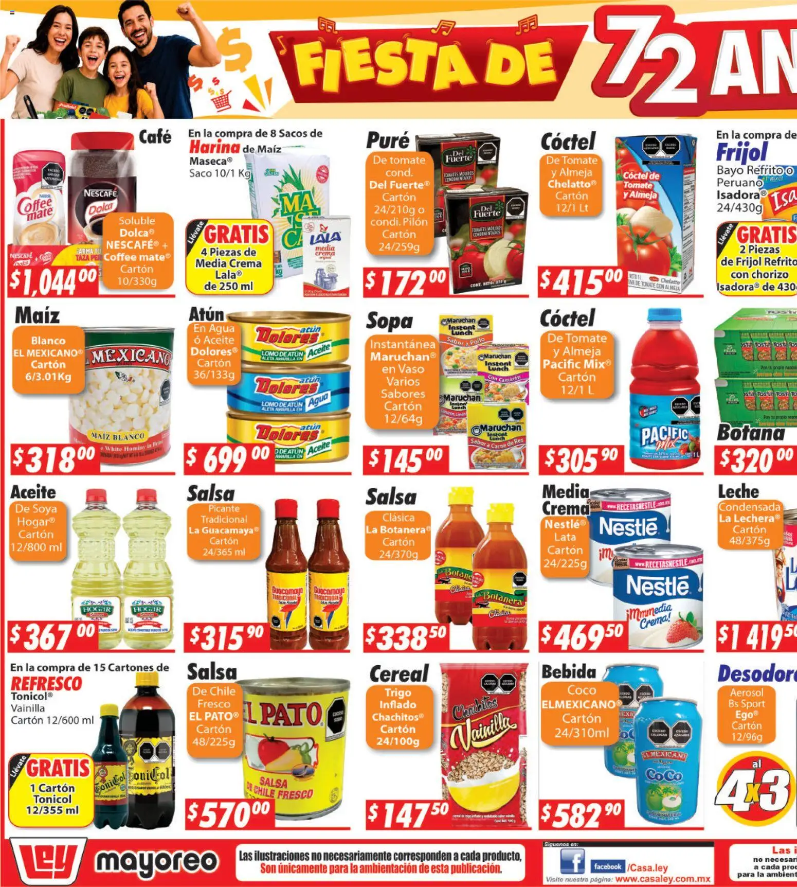 Vista previa las ofertas de la tienda Casa Ley - Casa Ley folleto Nogales desde el 07/09/2026 