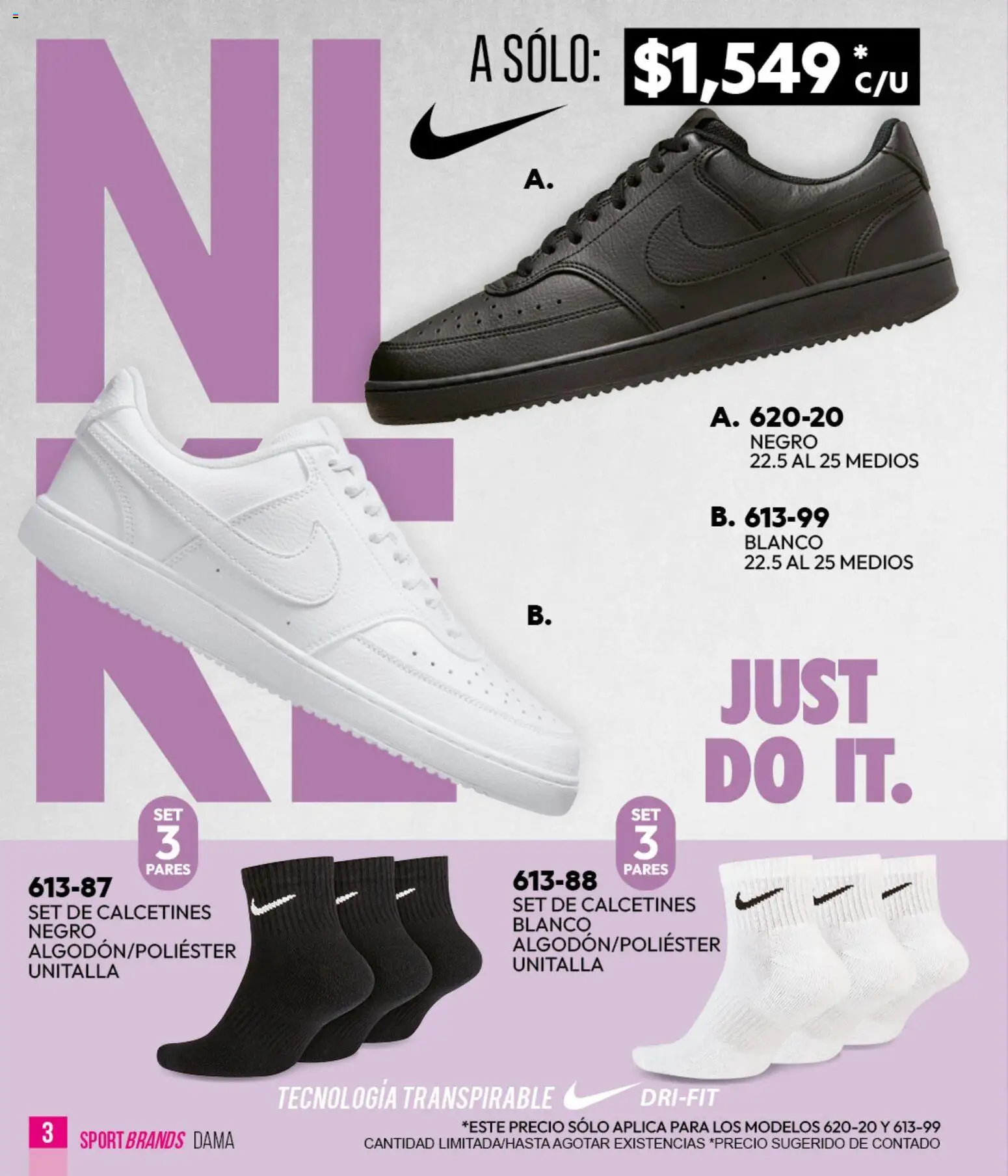 Vista previa las ofertas de la tienda Cklass - Cklass catálogo Sportbrands Verano Caballero desde el 05/03/2026 - Calcetines