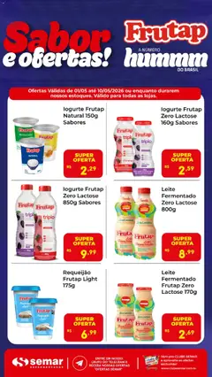 Pré-Visualização do folheto "Semar Supermercado ofertas Frutap" da loja Semar Supermercado válido a partir de 01/05/2026