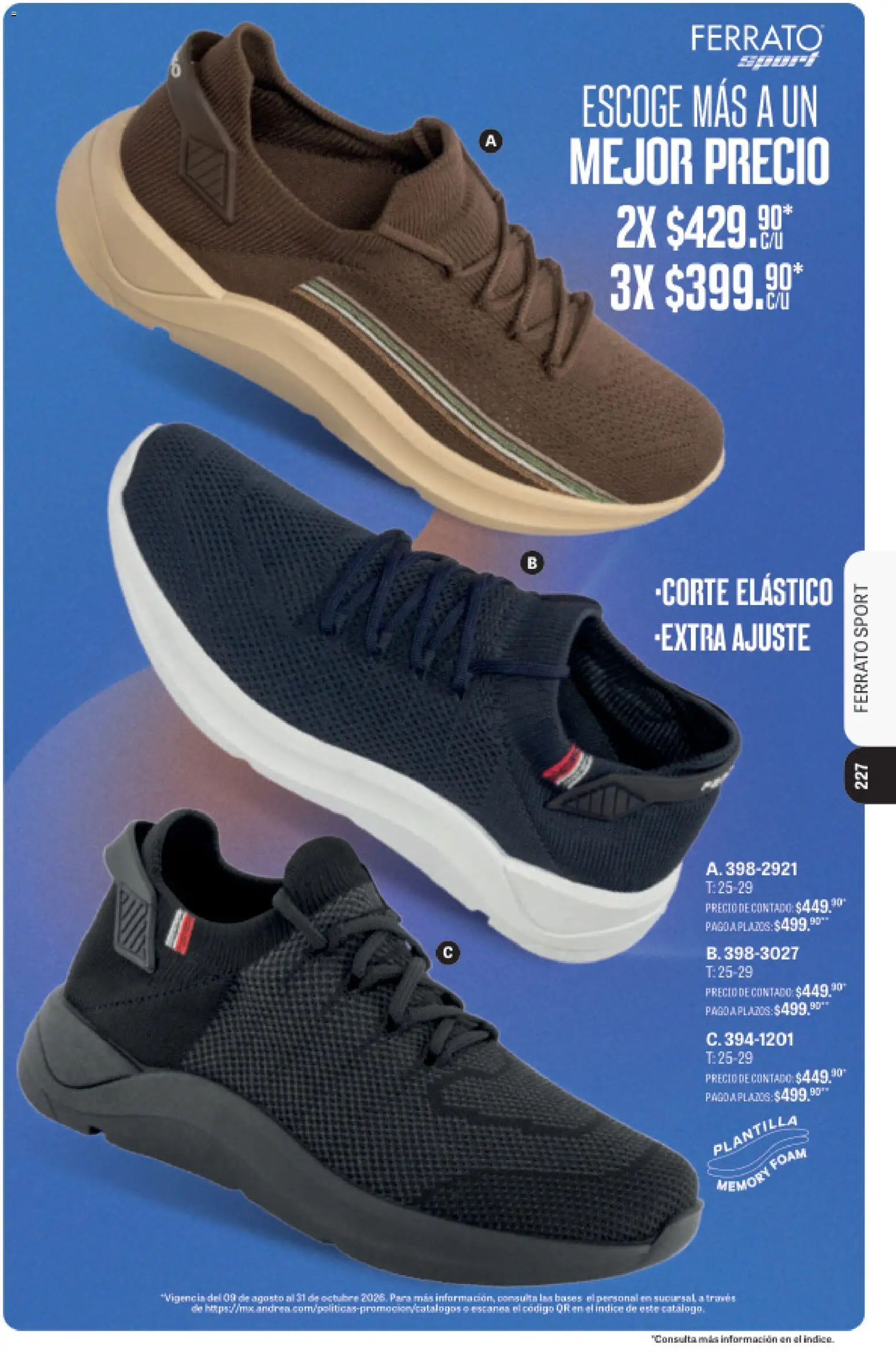Vista previa las ofertas de la tienda Andrea - Andrea catálogo Deportivo Completo desde el 09/08/2026 