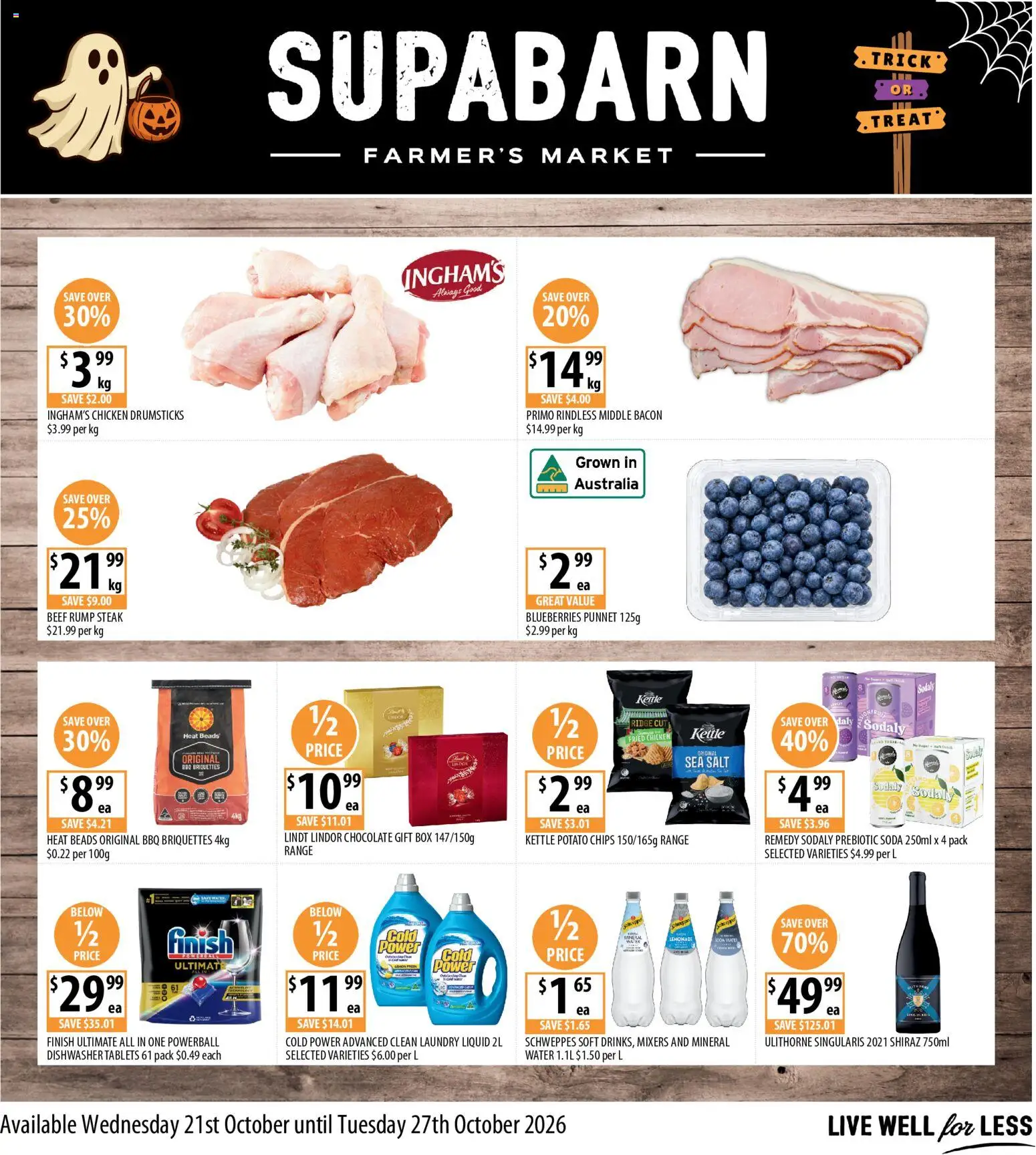 Preview of catalogue Supabarn catalogue from shop Supabarn valid 21/10/2026