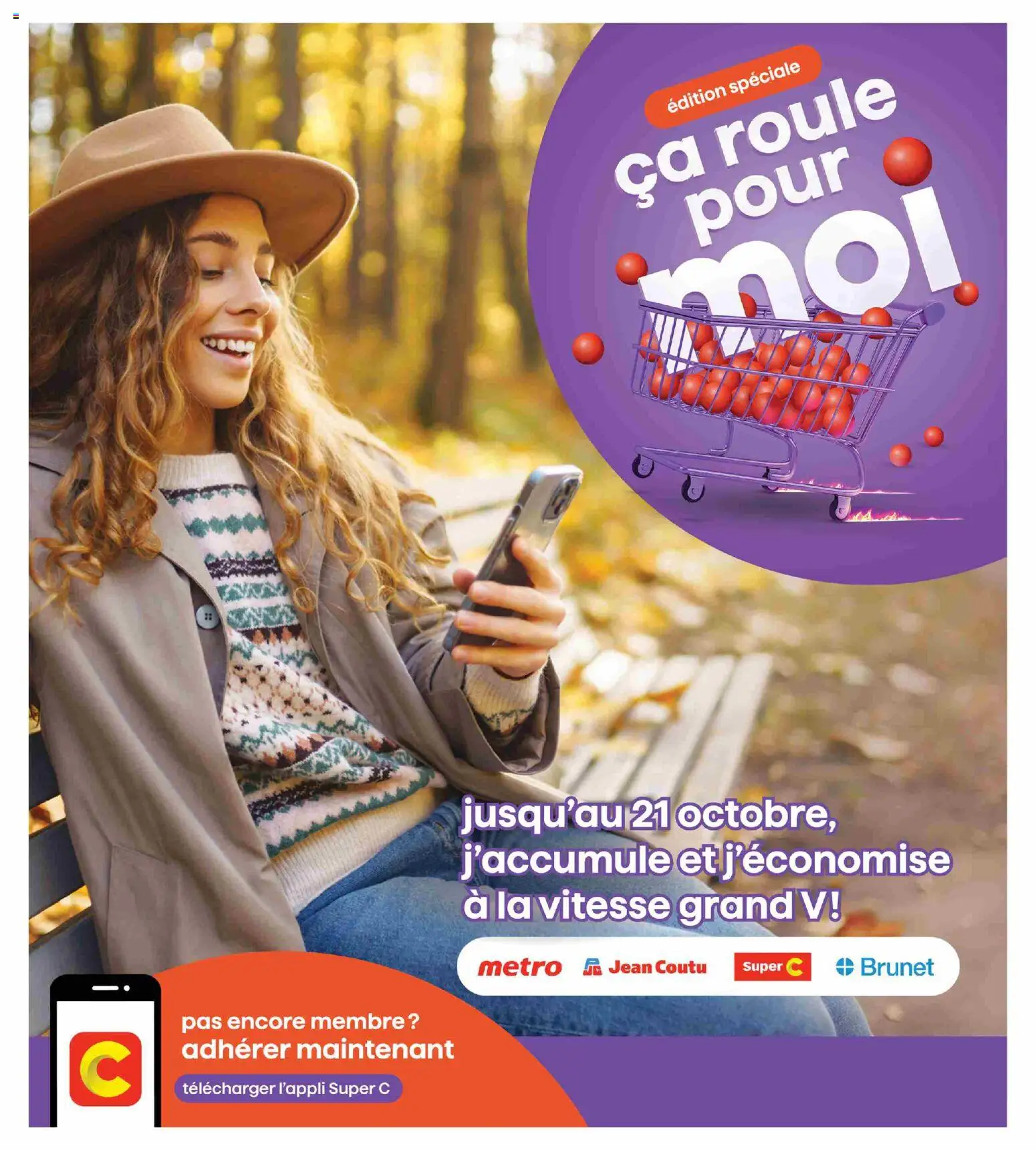Preview of leaflet Super C circulaire - Cahier MOI from shop Super C is valid from Oct 15, 2026