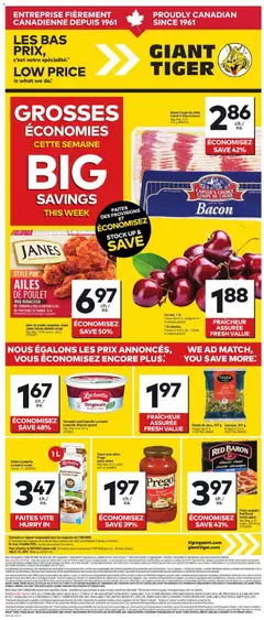 Preview of leaflet Circulaire from shop Giant Tiger is valid from Jul 08, 2026