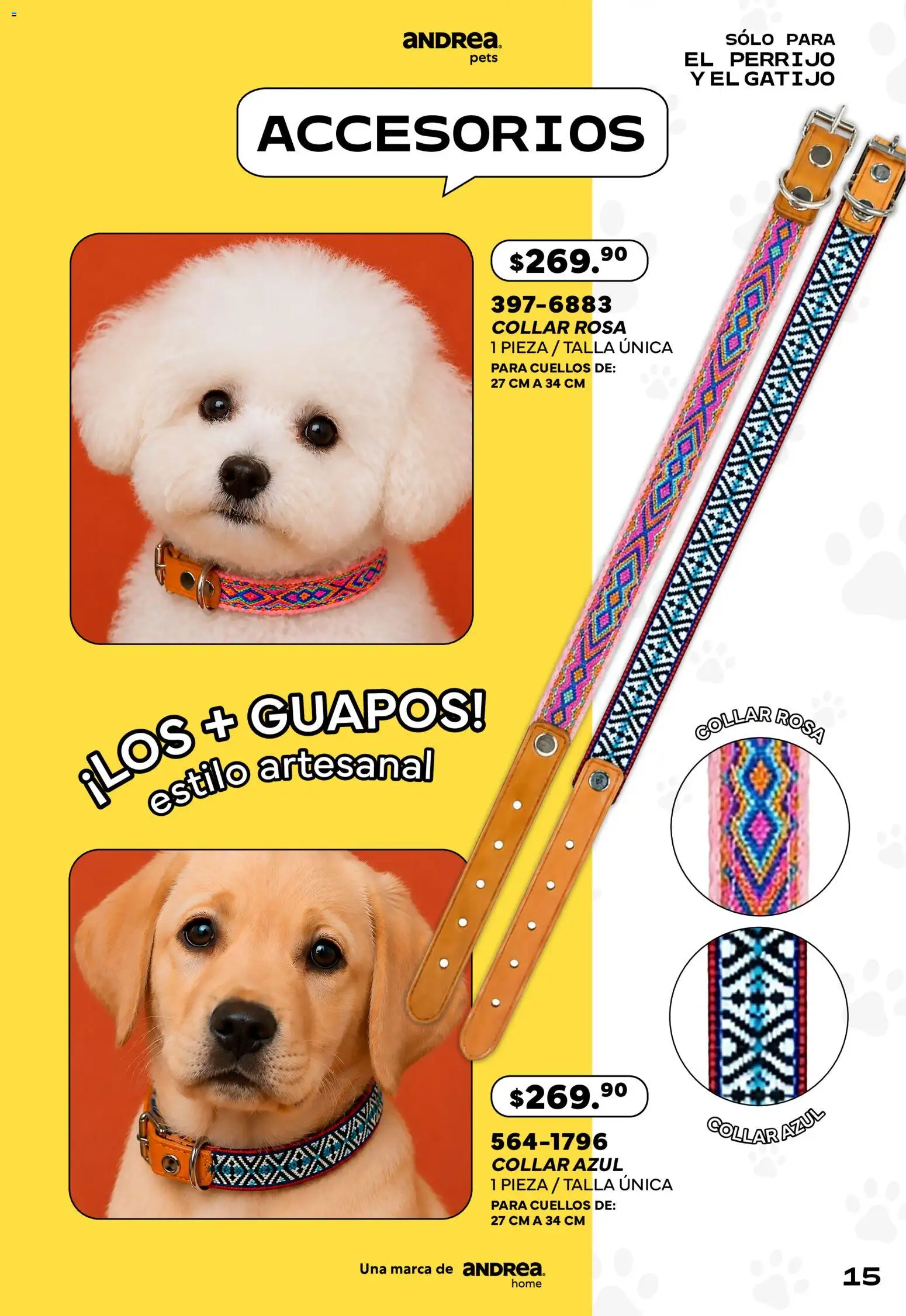 Vista previa las ofertas de la tienda Andrea - Andrea catálogo Pets desde el 24/05/2026 - Collar