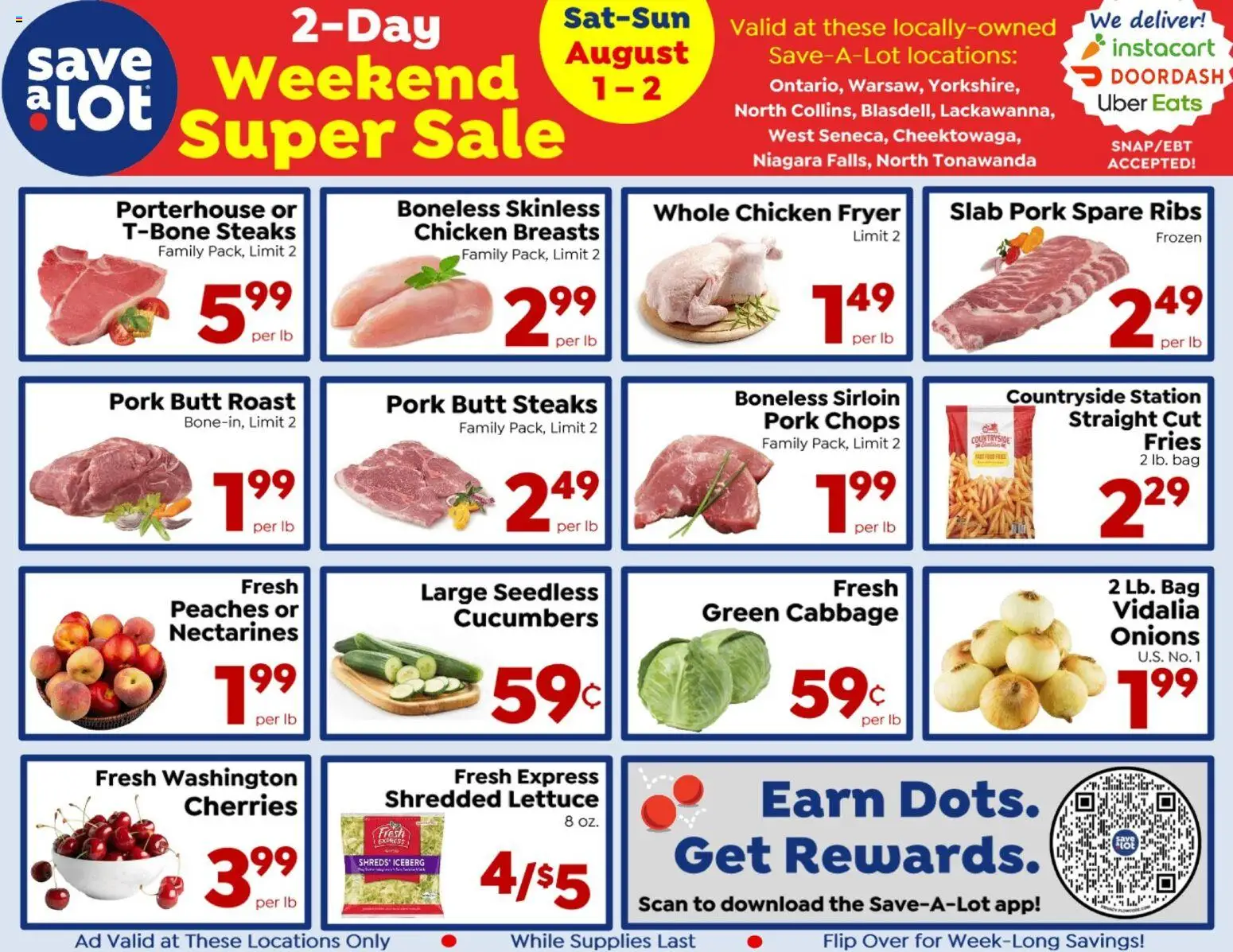 Ad Preview of Save a Lot Save a Lot Special Promotion from 08/01/2026