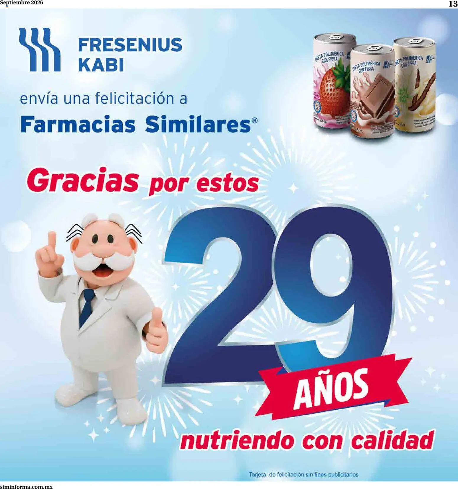 Vista previa las ofertas de la tienda Farmacias Similares - Farmacias Similares catálogo desde el 01/09/2026 