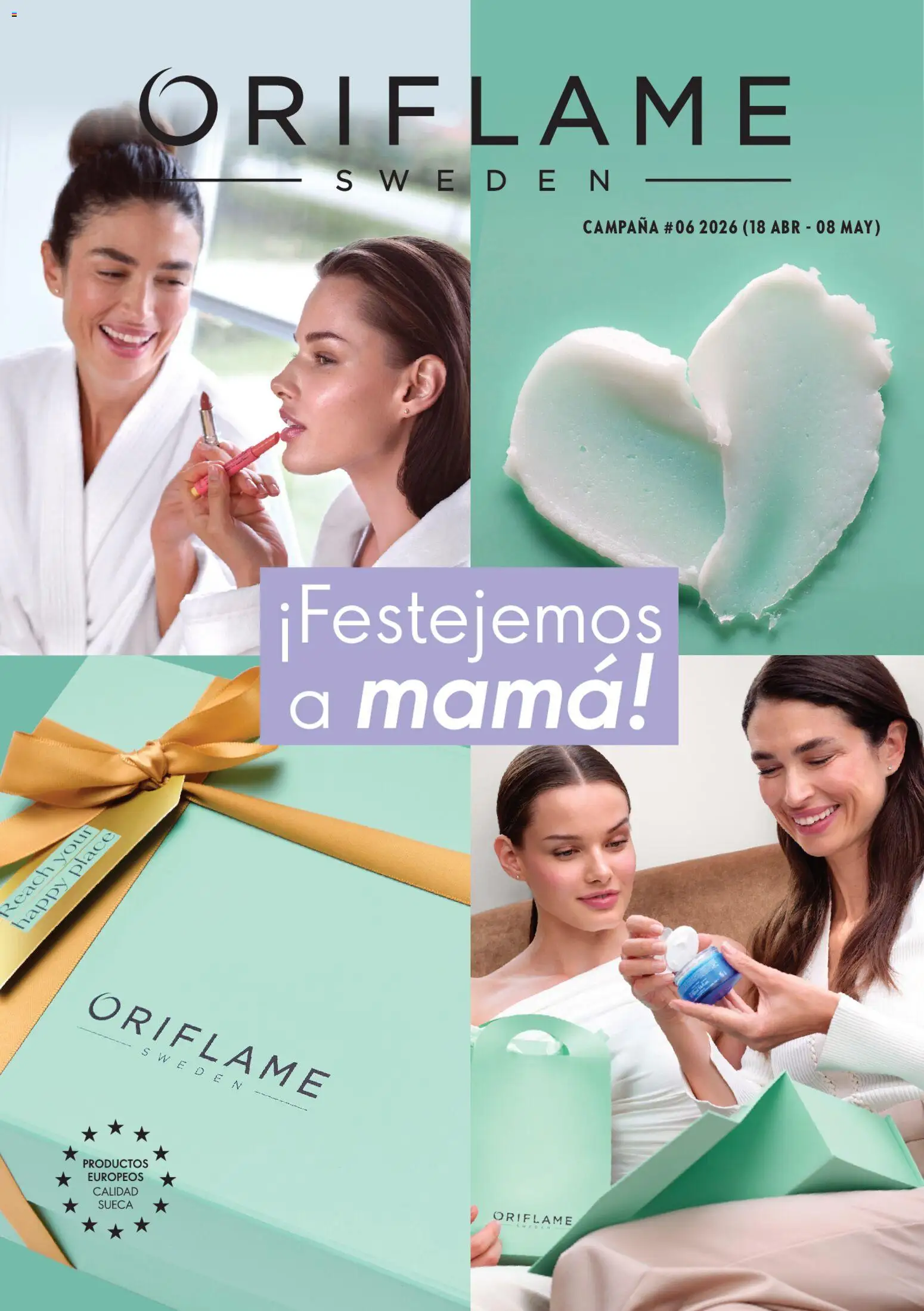 Vista previa las ofertas de la tienda Oriflame - Oriflame campaña 6 2026 desde el 18/04/2026 - Campana