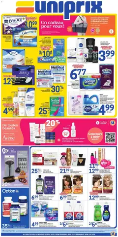 Preview of leaflet Uniprix weekly flyer / circulaire from shop Uniprix is valid from Apr 23, 2026