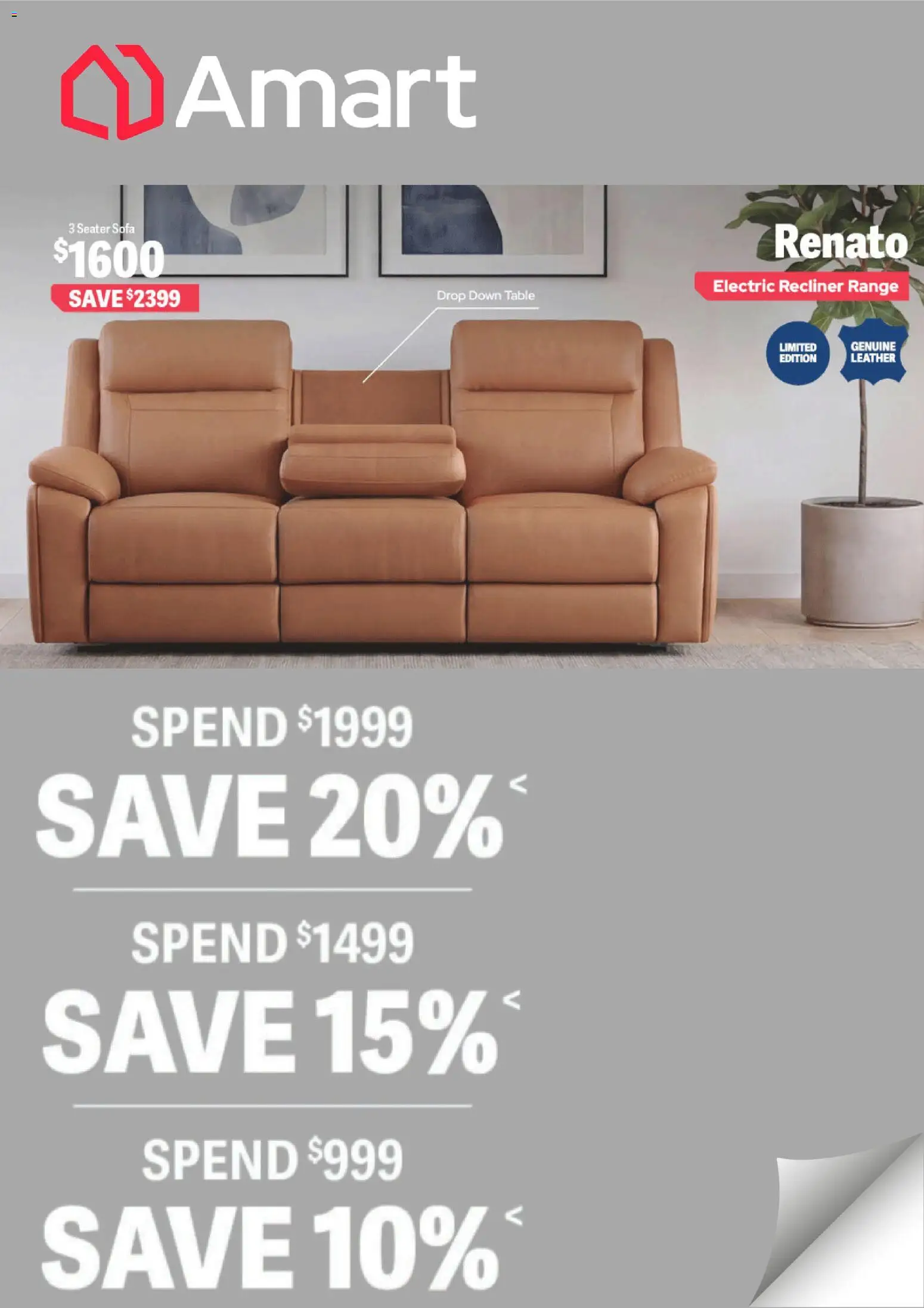 Preview of catalogue Amart Furniture catalogue from shop Amart Furniture valid 05/06/2026