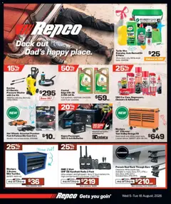 Preview of catalogue Repco catalogue from shop Repco valid 5 Aug 2026