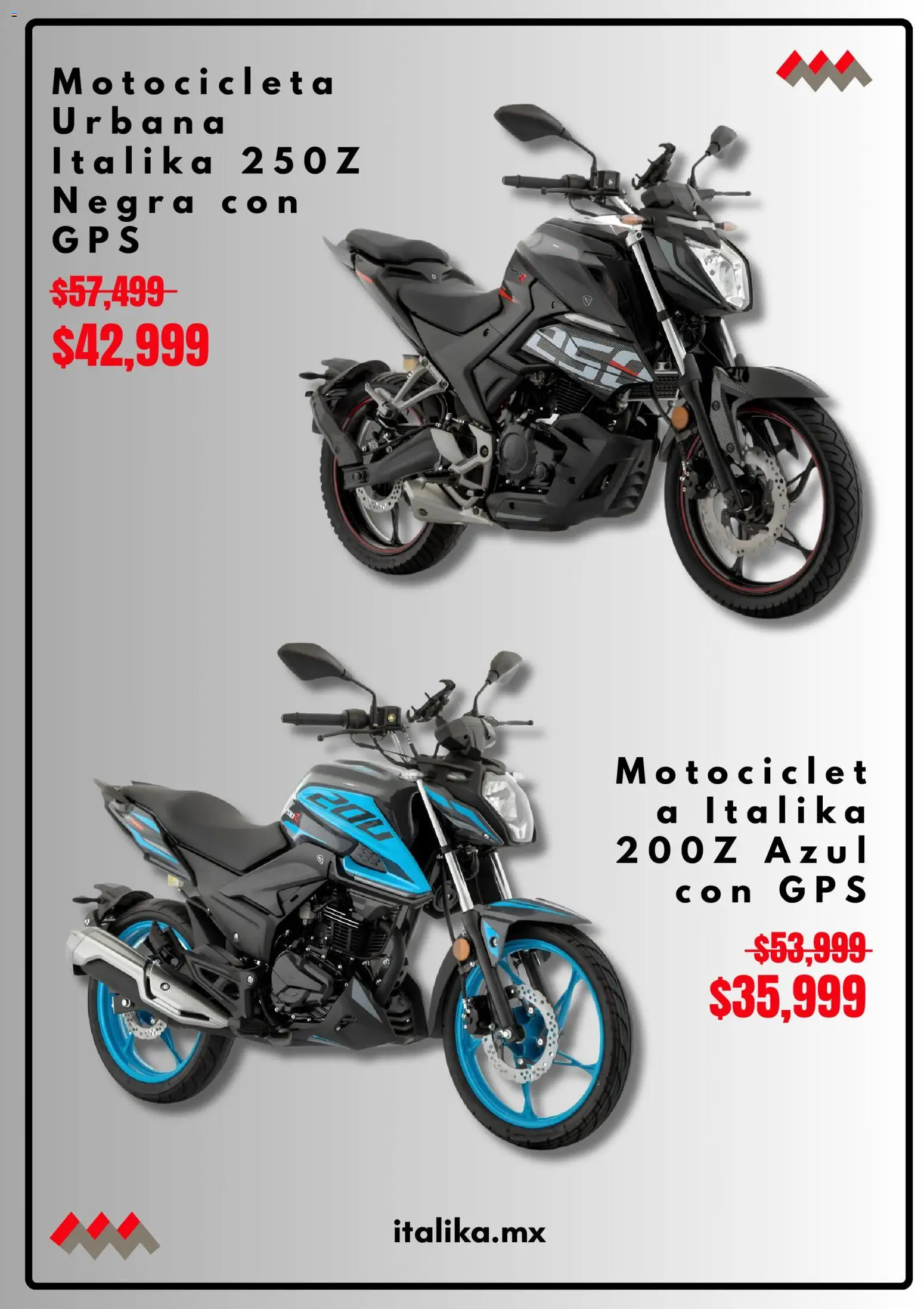 Vista previa las ofertas de la tienda Italika - Italika catálogo desde el 04/08/2026 