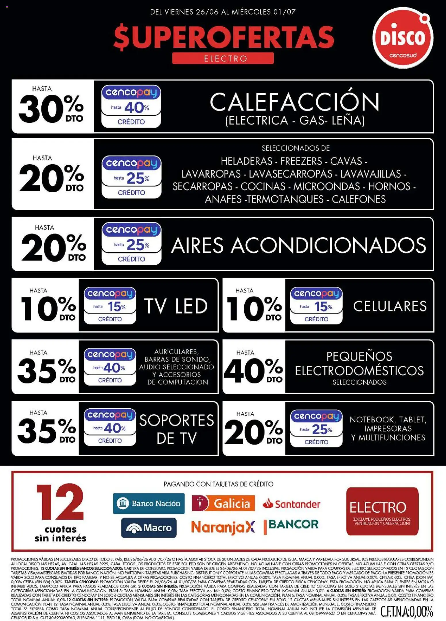 Vista previa del folleto de la tienda Disco válido desde el 25/06/2026 