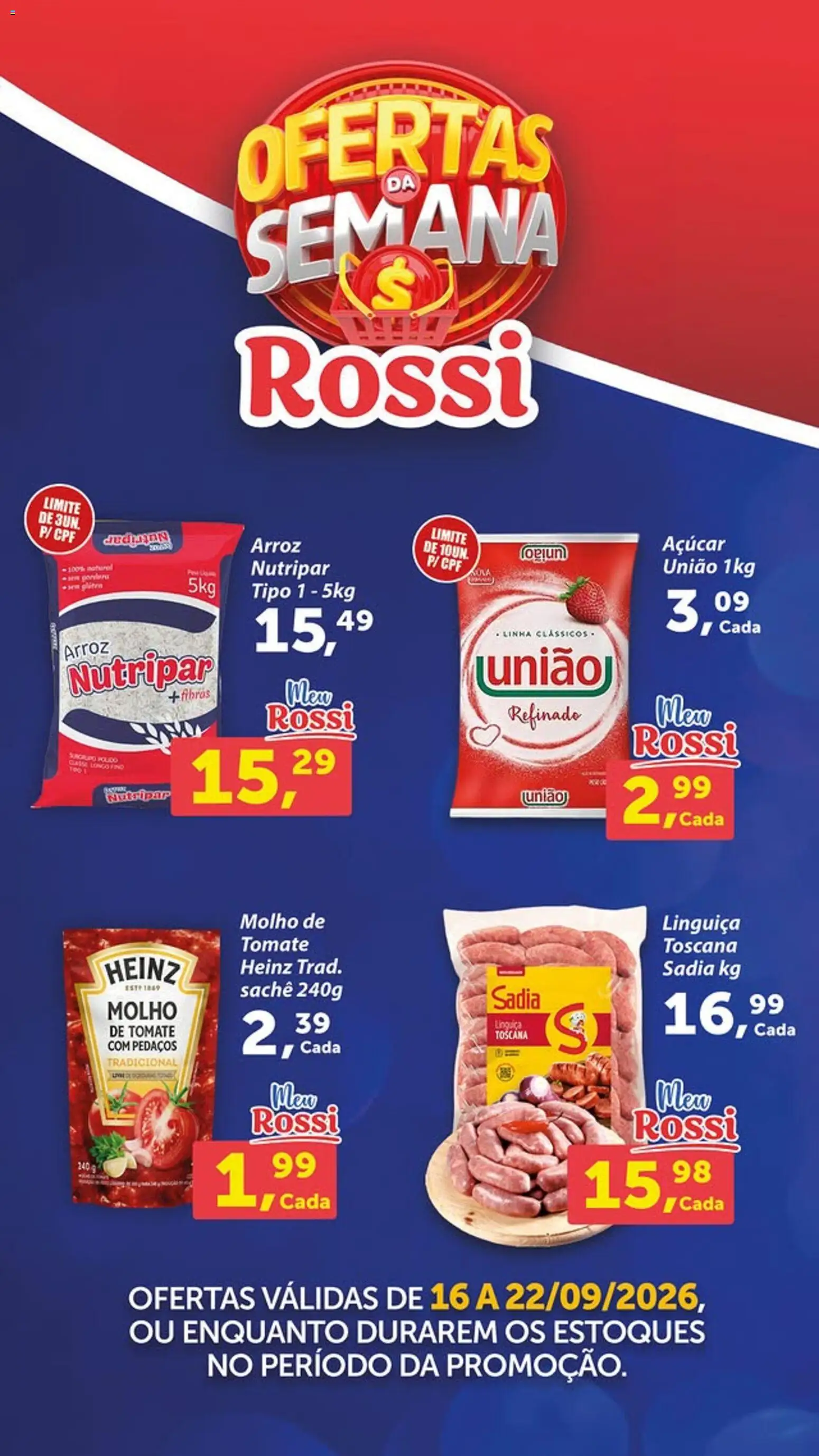 Ofertas Rossi Supermercados até 22/09/2026. - Página 2
