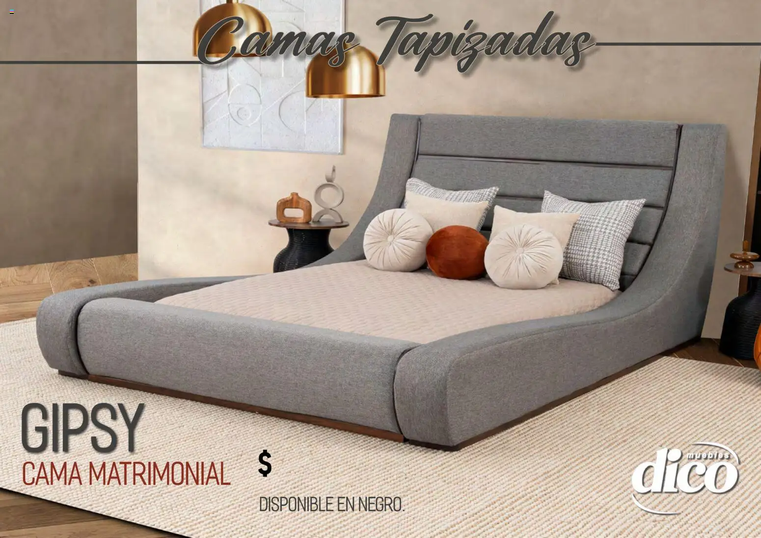 Vista previa las ofertas de la tienda Muebles Dico - Muebles Dico catálogo Camas tapizadas desde el 01/04/2026 
