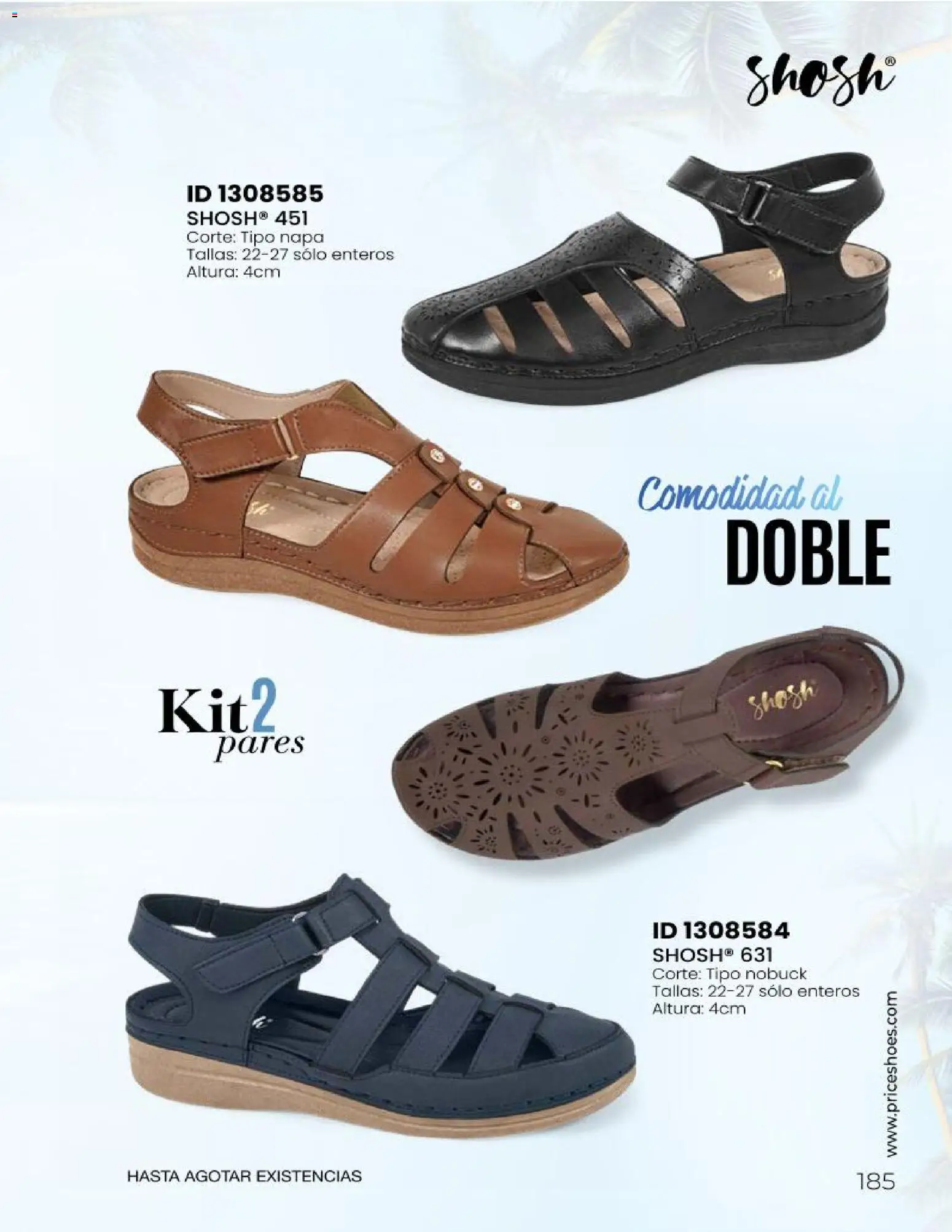 Vista previa las ofertas de la tienda Price Shoes - Price Shoes catálogo Sandalias 2026 desde el 23/06/2026 