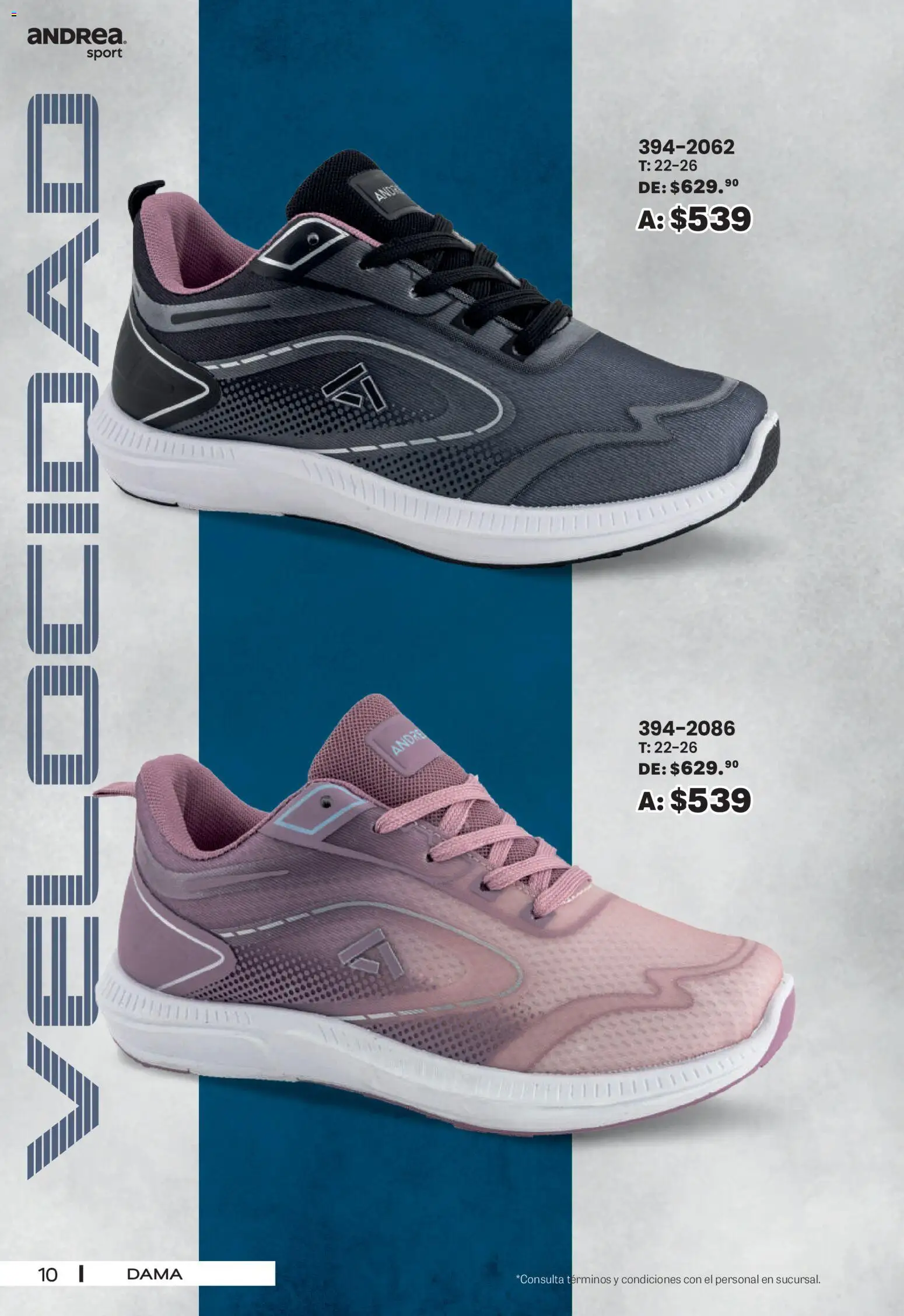Vista previa las ofertas de la tienda Andrea - Andrea catálogo Sport desde el 30/08/2026 