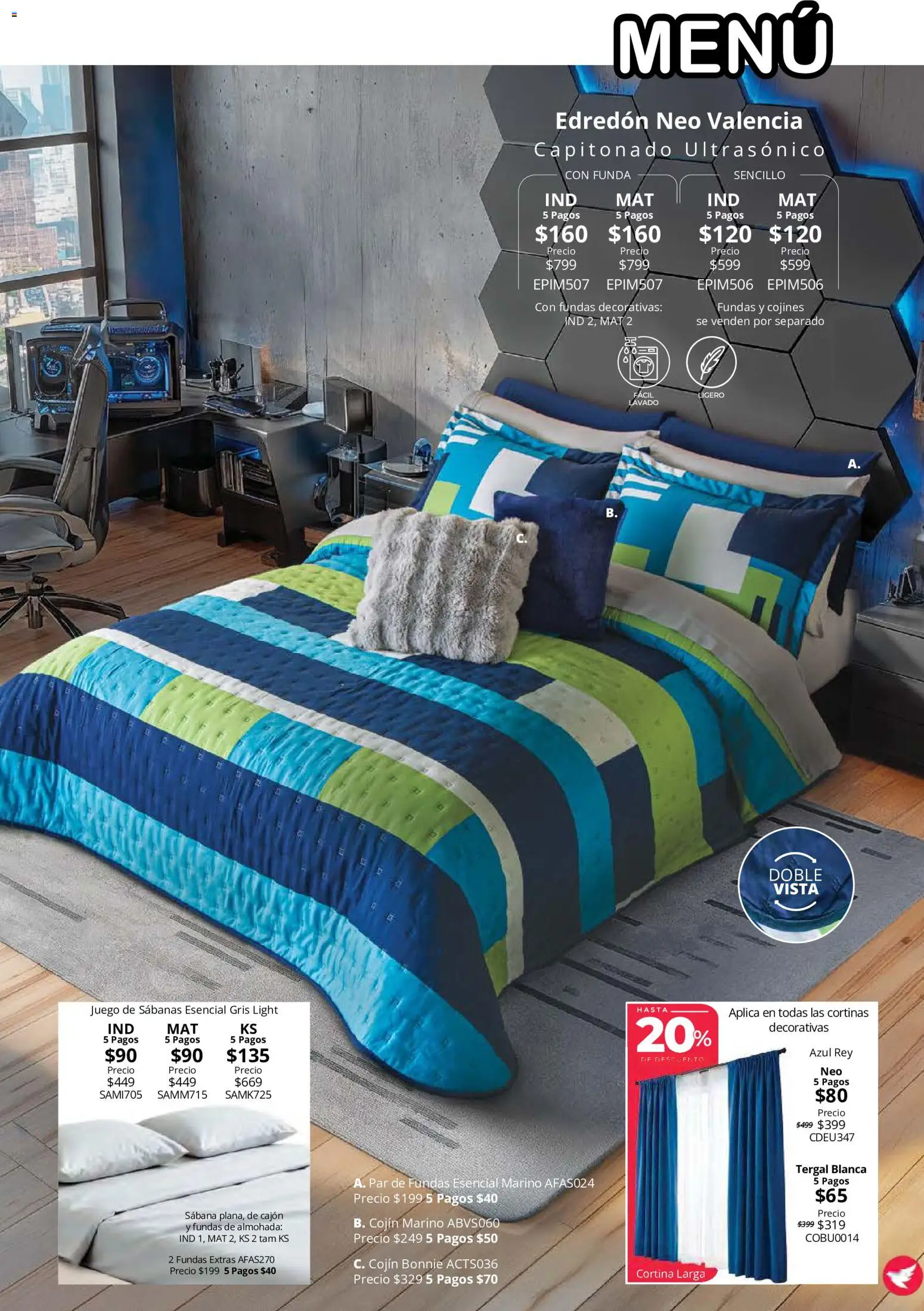 Vista previa las ofertas de la tienda Colchas Concord - Colchas Concord catálogo desde el 15/10/2026 
