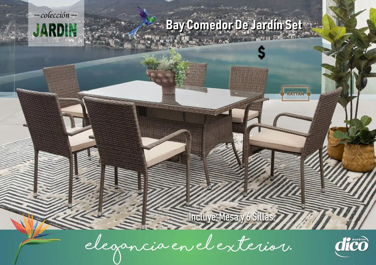 Vista previa las ofertas de la tienda Muebles Dico - Muebles Dico catálogo Coleccion Jardin desde el 14/04/2026 