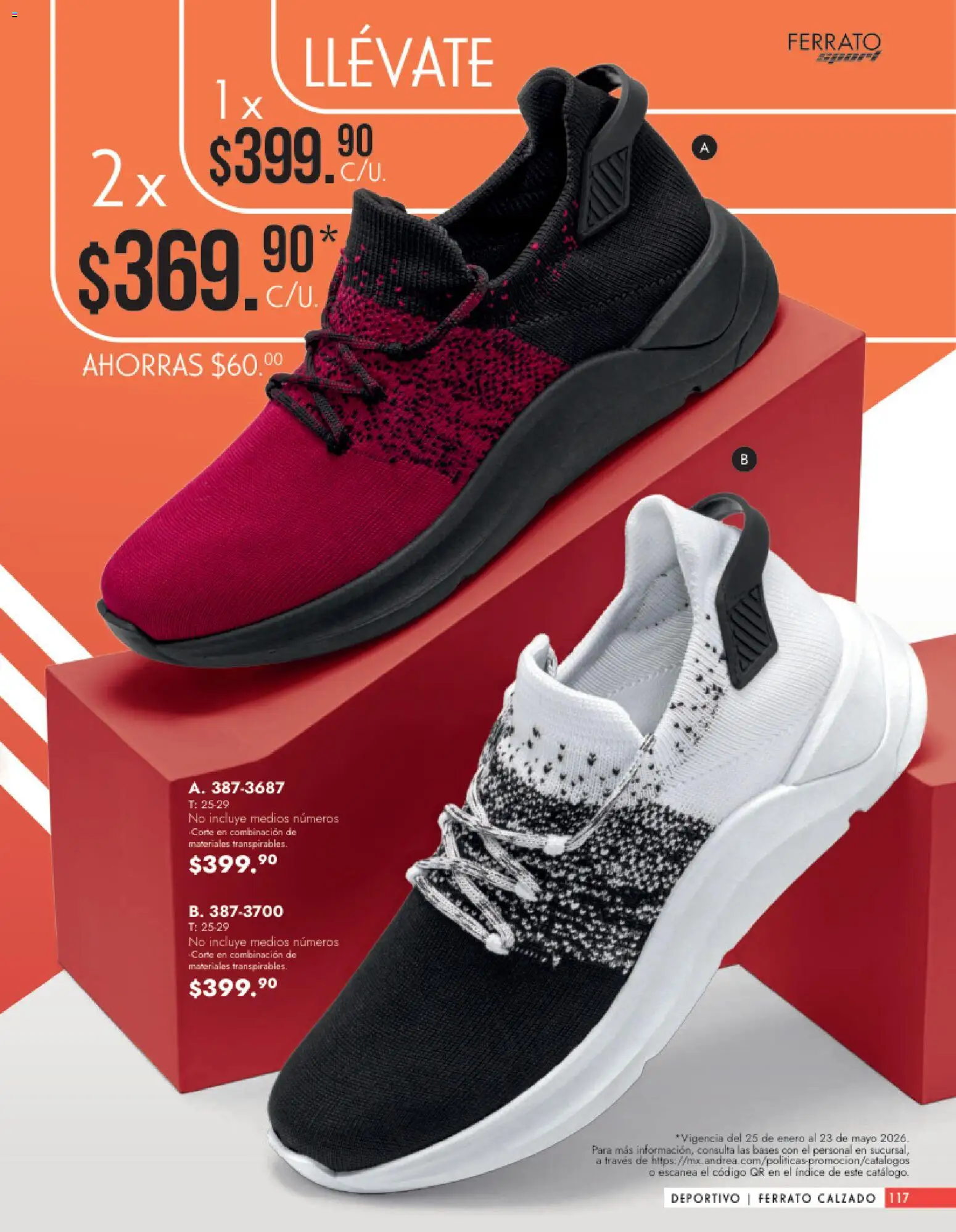 Vista previa las ofertas de la tienda Andrea - Catálogo Calzado Caballero desde el 25/01/2026 